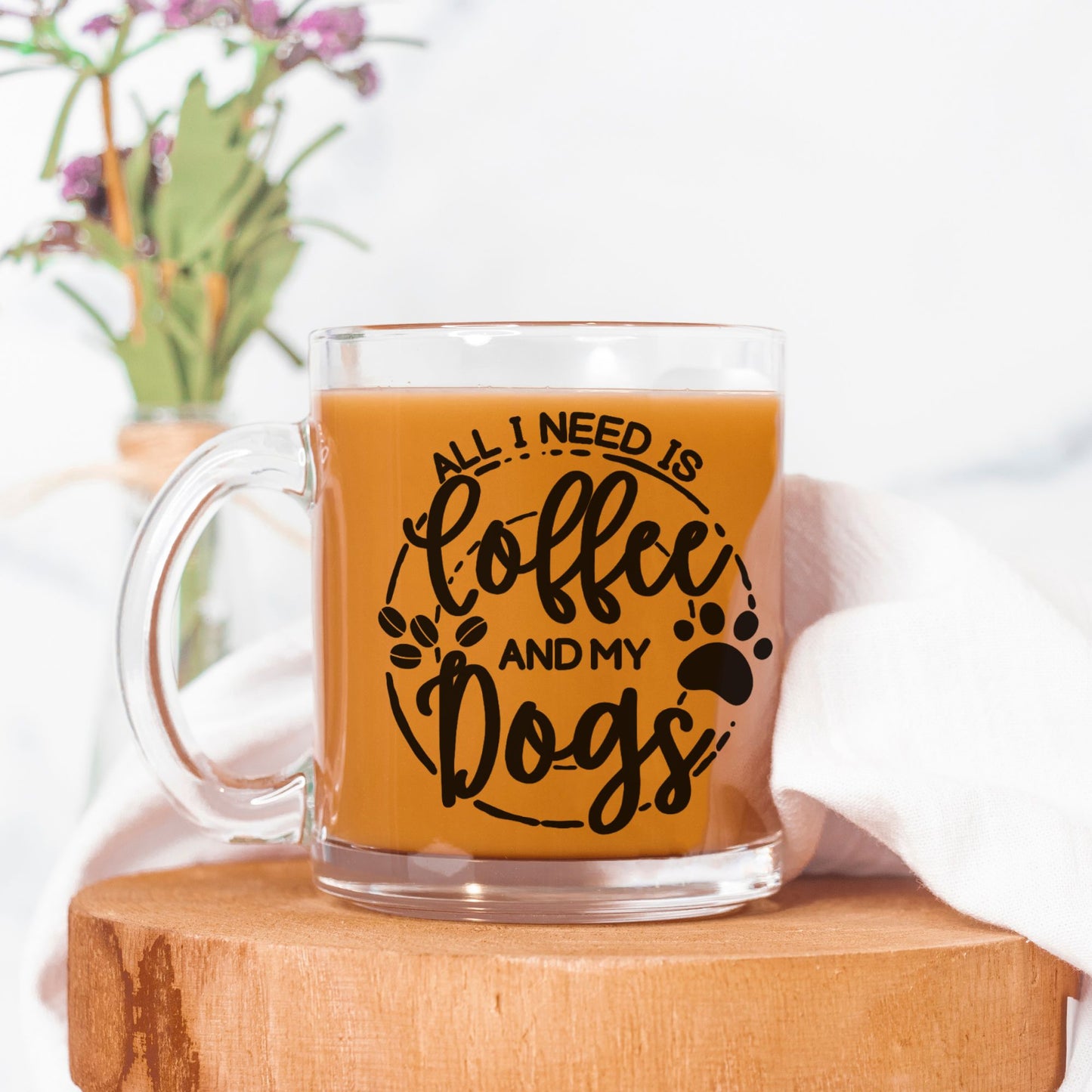 Glass Coffee Cup