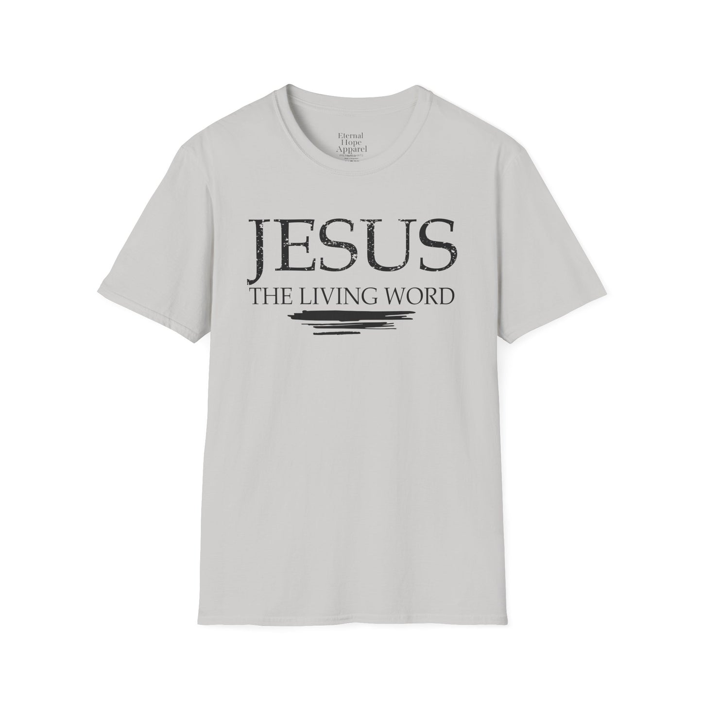 "Jesus: The Living Word" - Inspirational Unisex T-Shirt