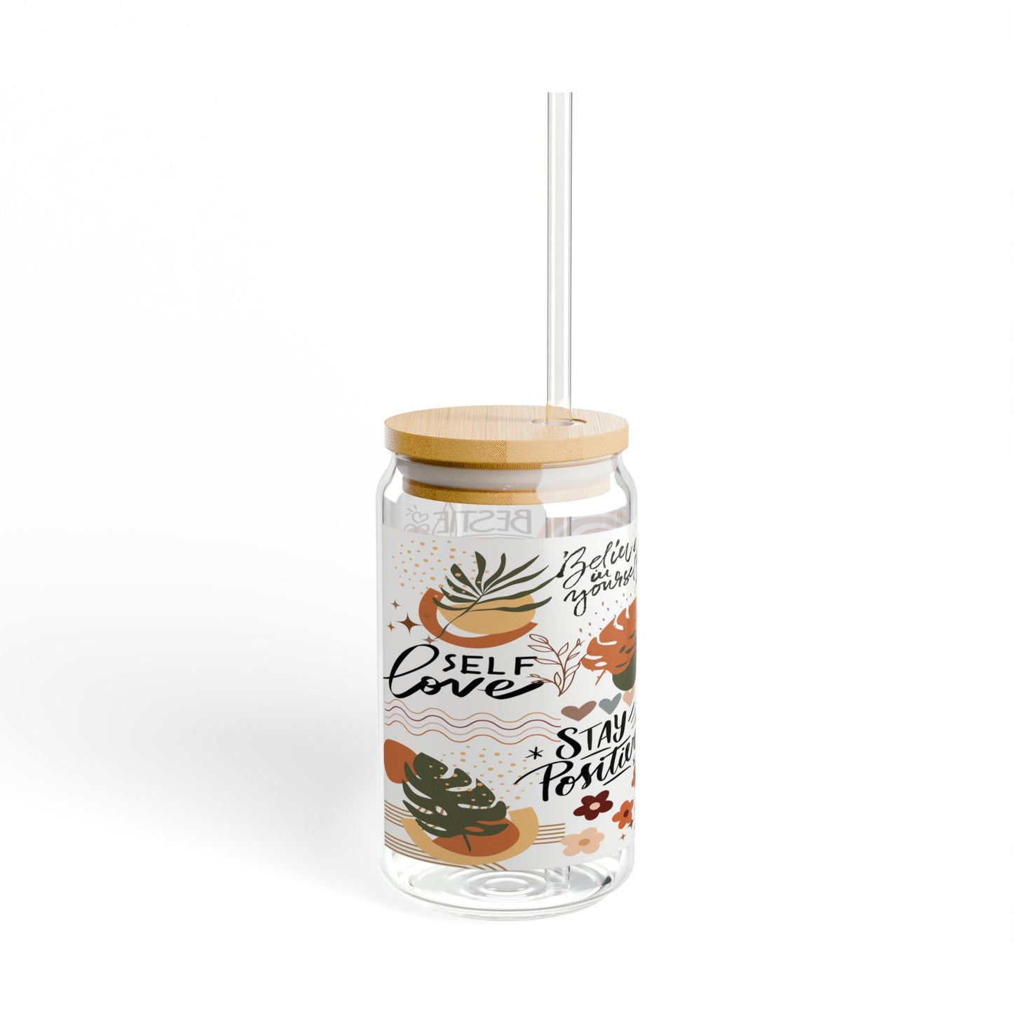 Motivational Sipper Glass, 16oz –