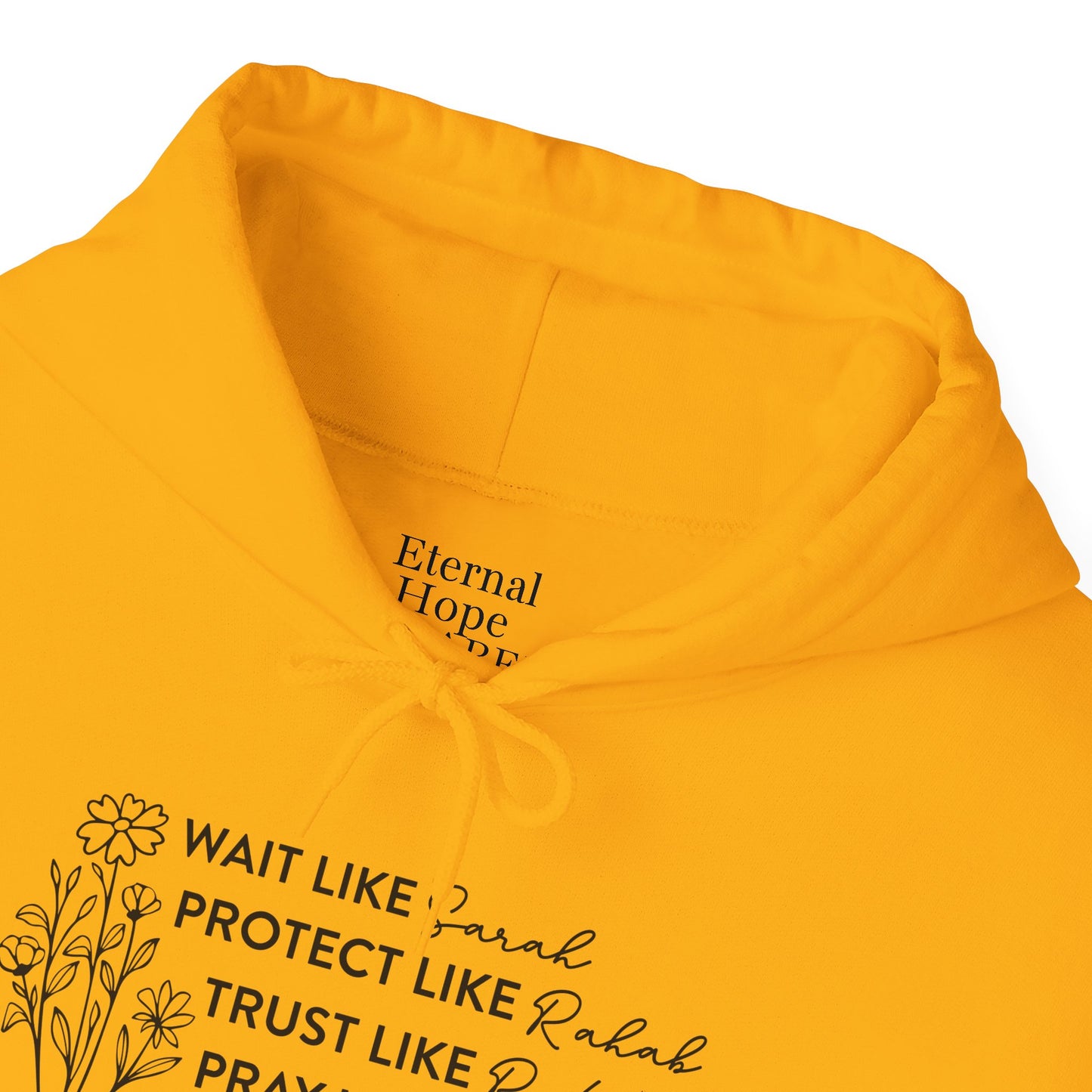 Inspirational Unisex Hooded Sweatshirt - Uplifting Messages for Faith and Community