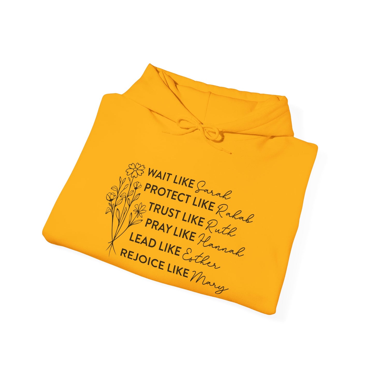 Inspirational Unisex Hooded Sweatshirt - Uplifting Messages for Faith and Community