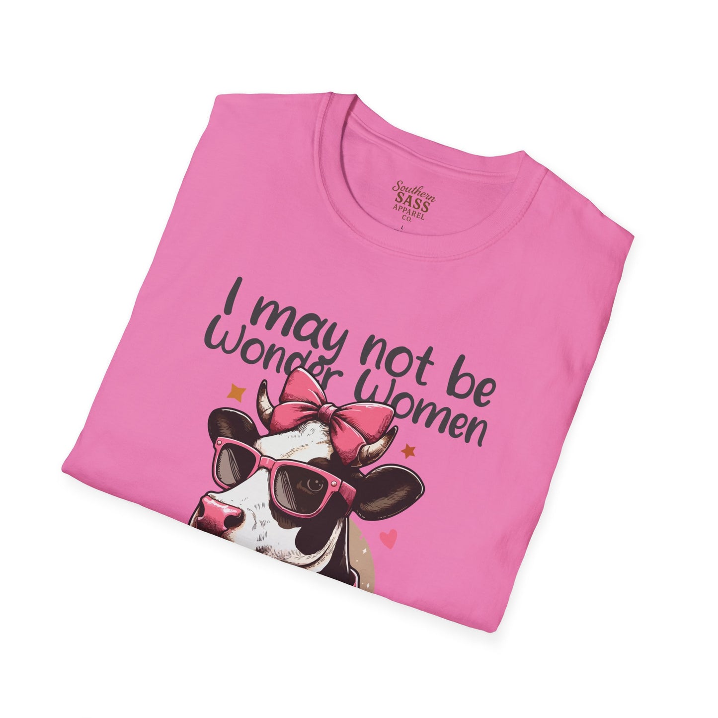 I may not be Wonder Women.... With a sassy Cow