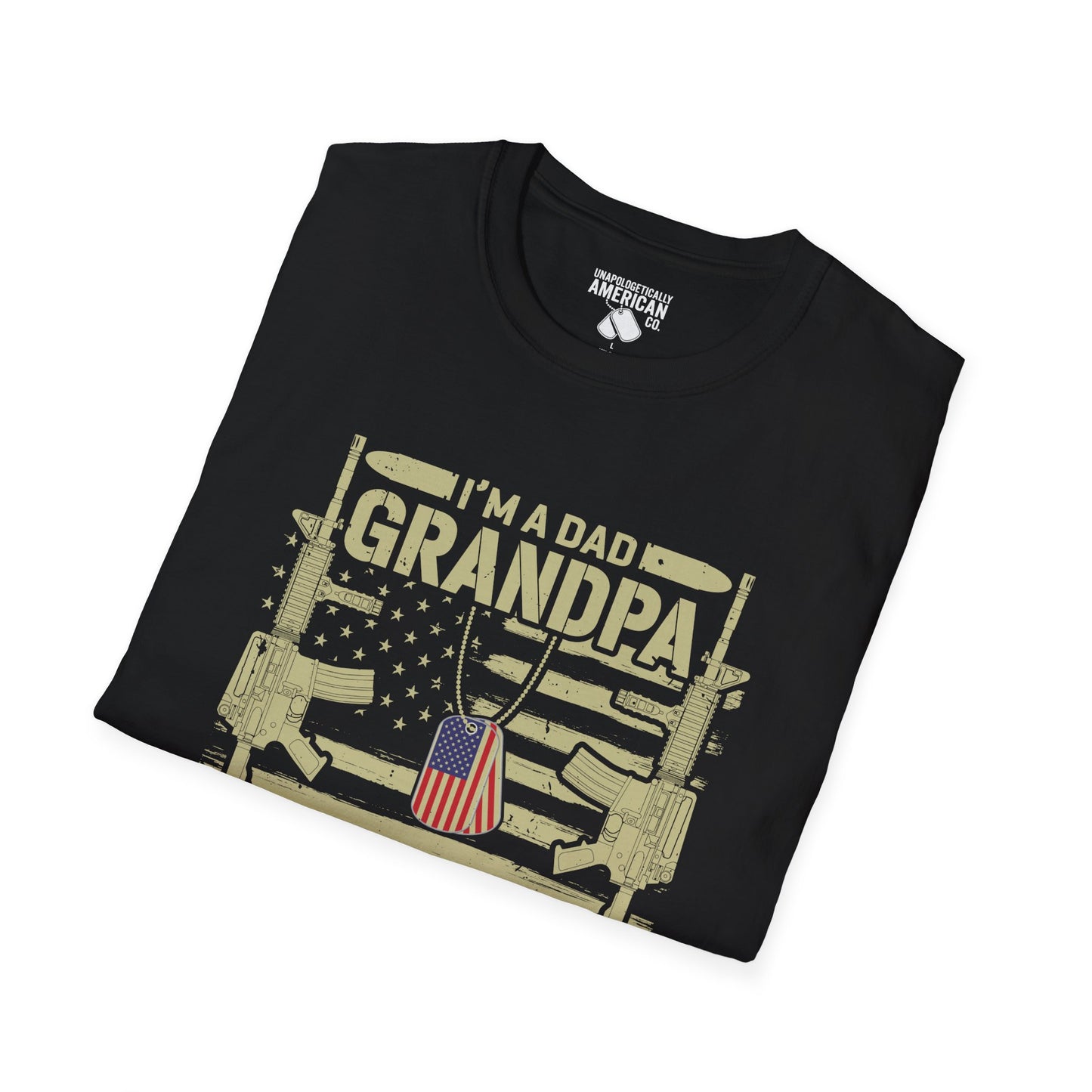Veteran Grandpa T-Shirt | Unisex Softstyle Tee | Father’s Day Gift, Military Dad Shirt, Comfortable Casual Wear, Patriotic Apparel, [...]
