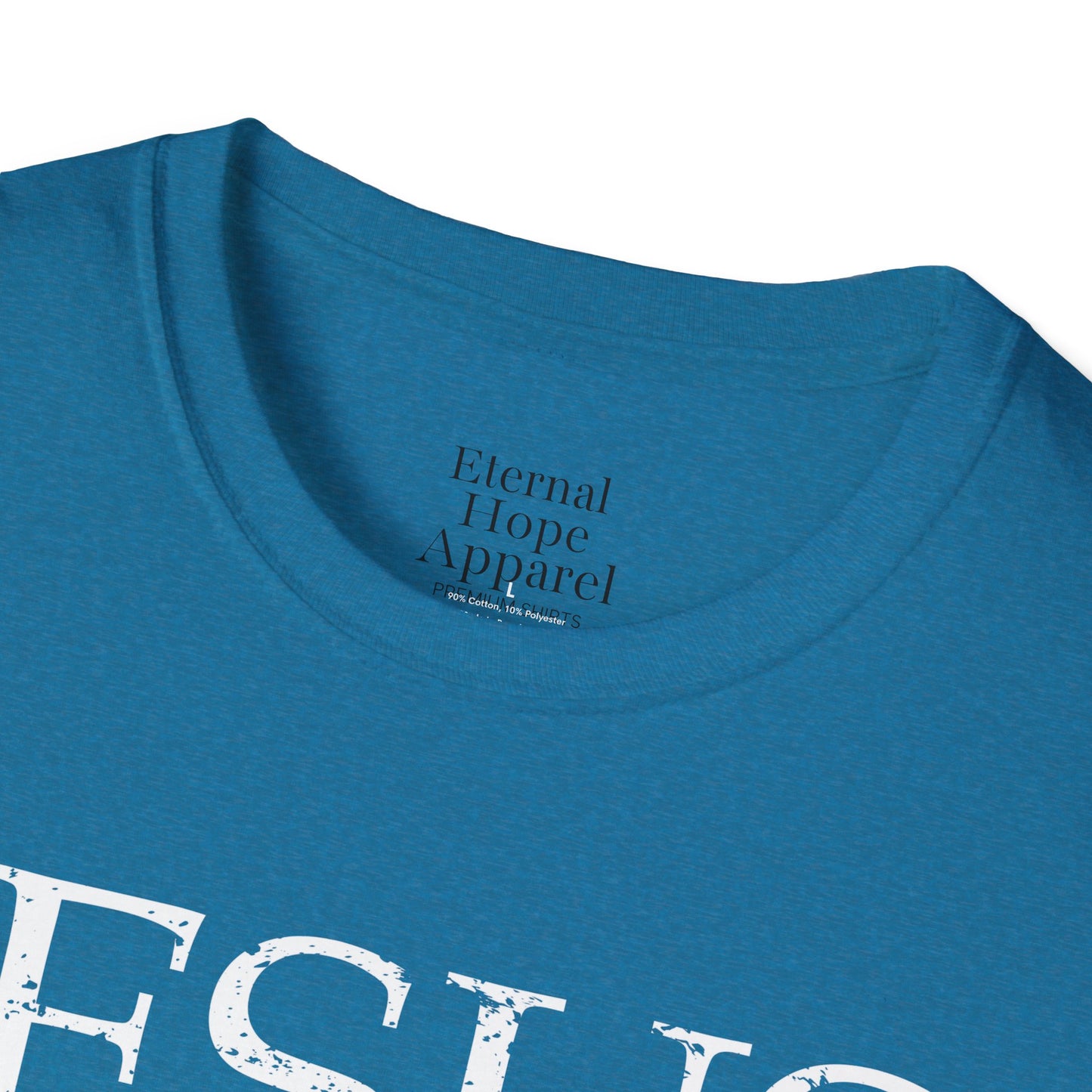Jesus The Living Word Unisex Softstyle T-Shirt - Faith-Based Apparel