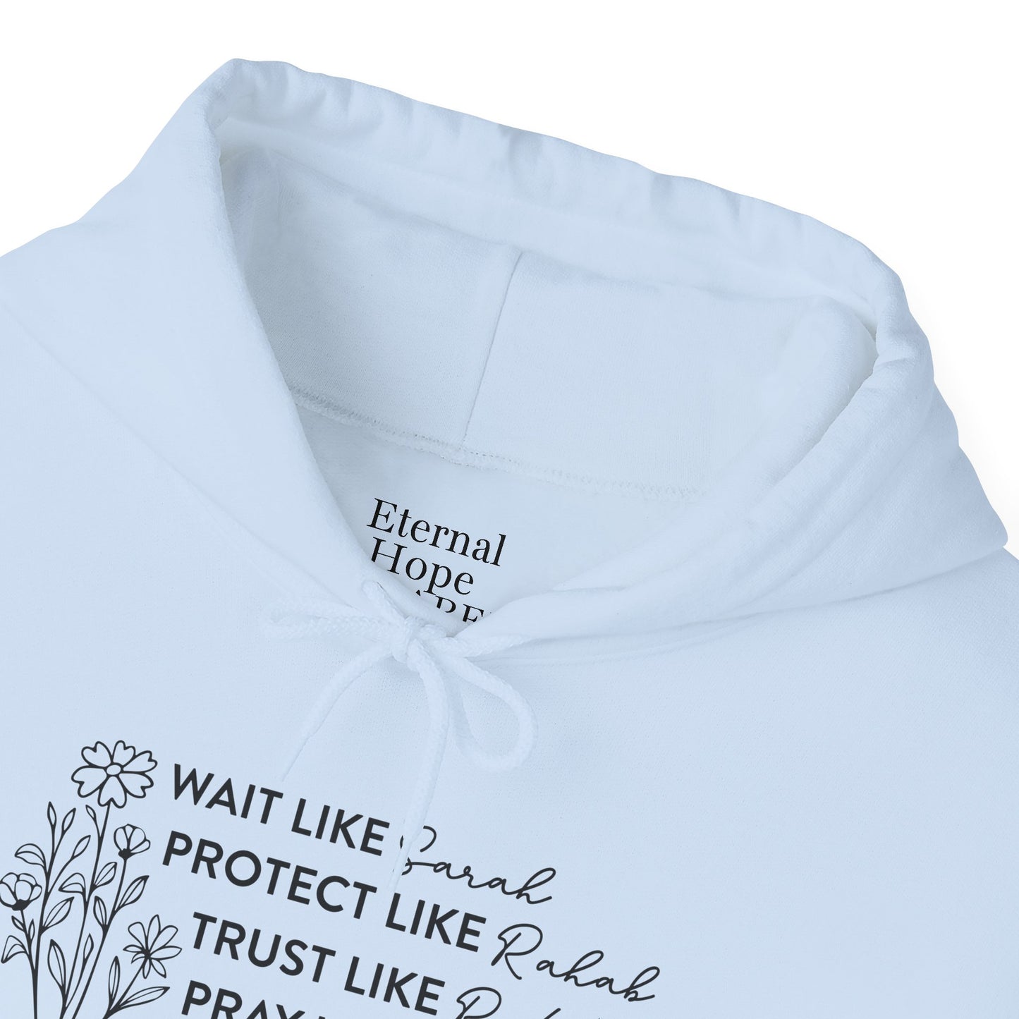 Inspirational Unisex Hooded Sweatshirt - Uplifting Messages for Faith and Community