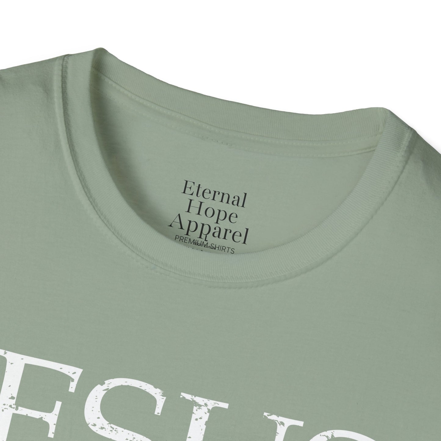 Jesus The Living Word Unisex Softstyle T-Shirt - Faith-Based Apparel