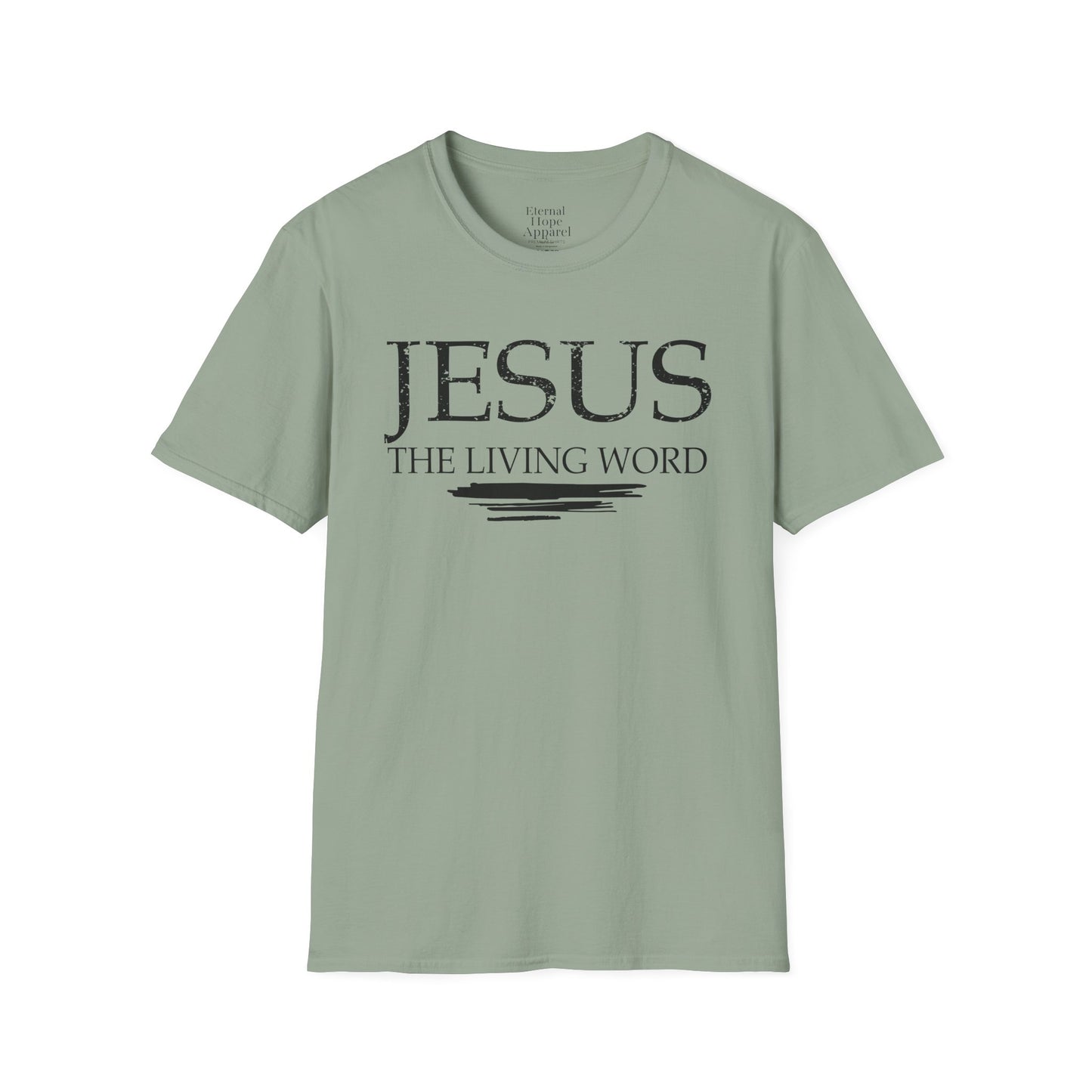 "Jesus: The Living Word" - Inspirational Unisex T-Shirt
