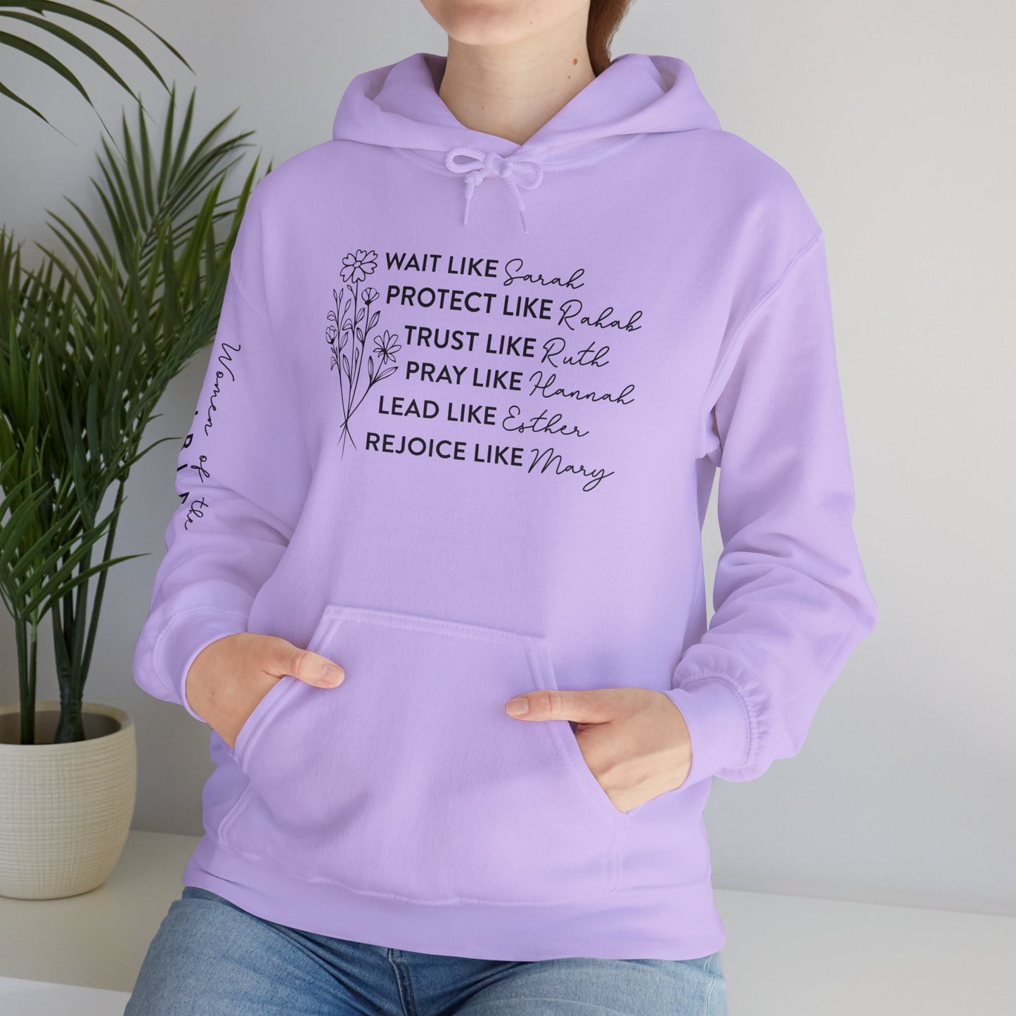Inspirational Unisex Hooded Sweatshirt - Uplifting Messages for Faith and Community