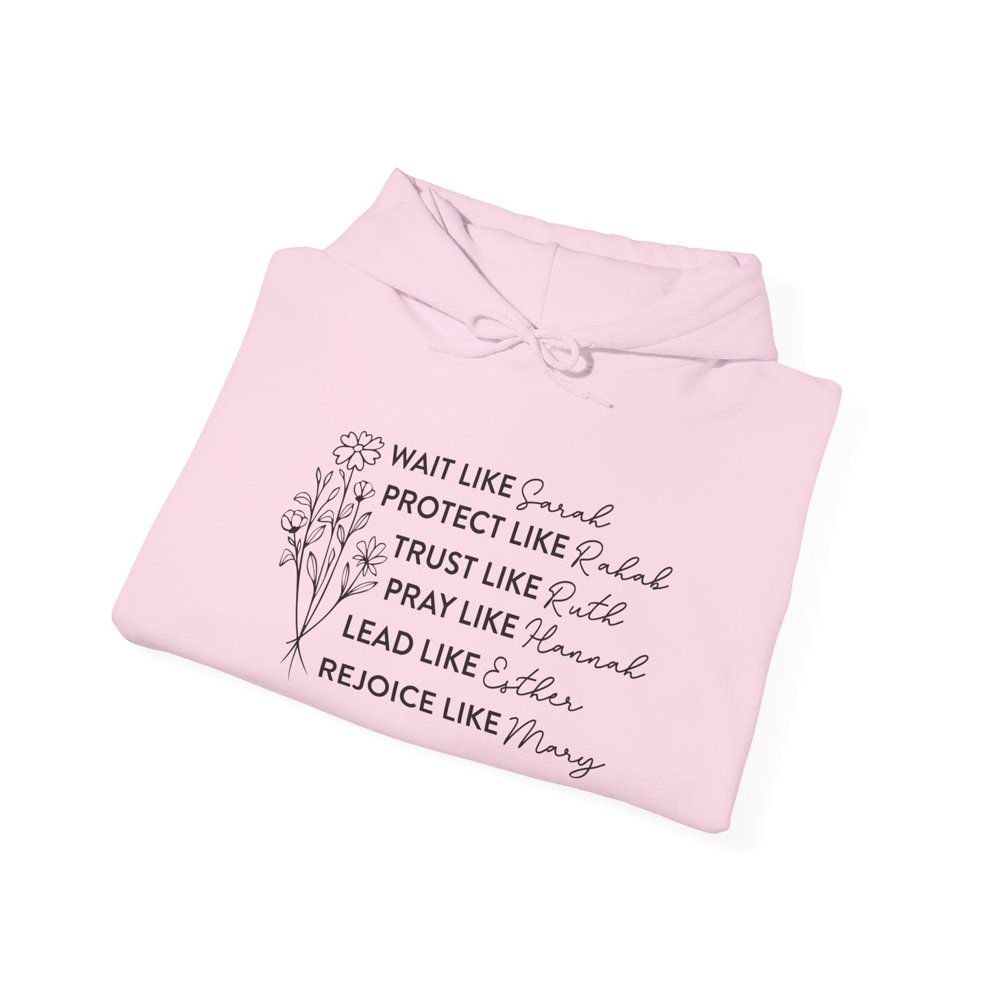 Inspirational Unisex Hooded Sweatshirt - Uplifting Messages for Faith and Community