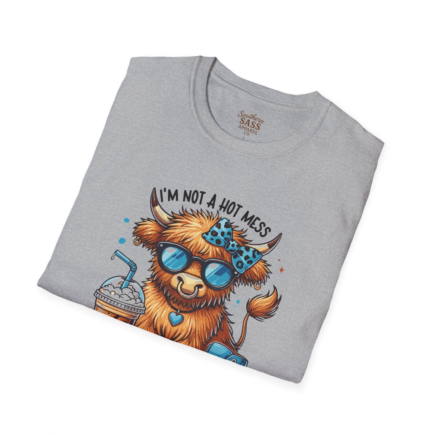 Spicy Disaster Highland Cow T-Shirt,