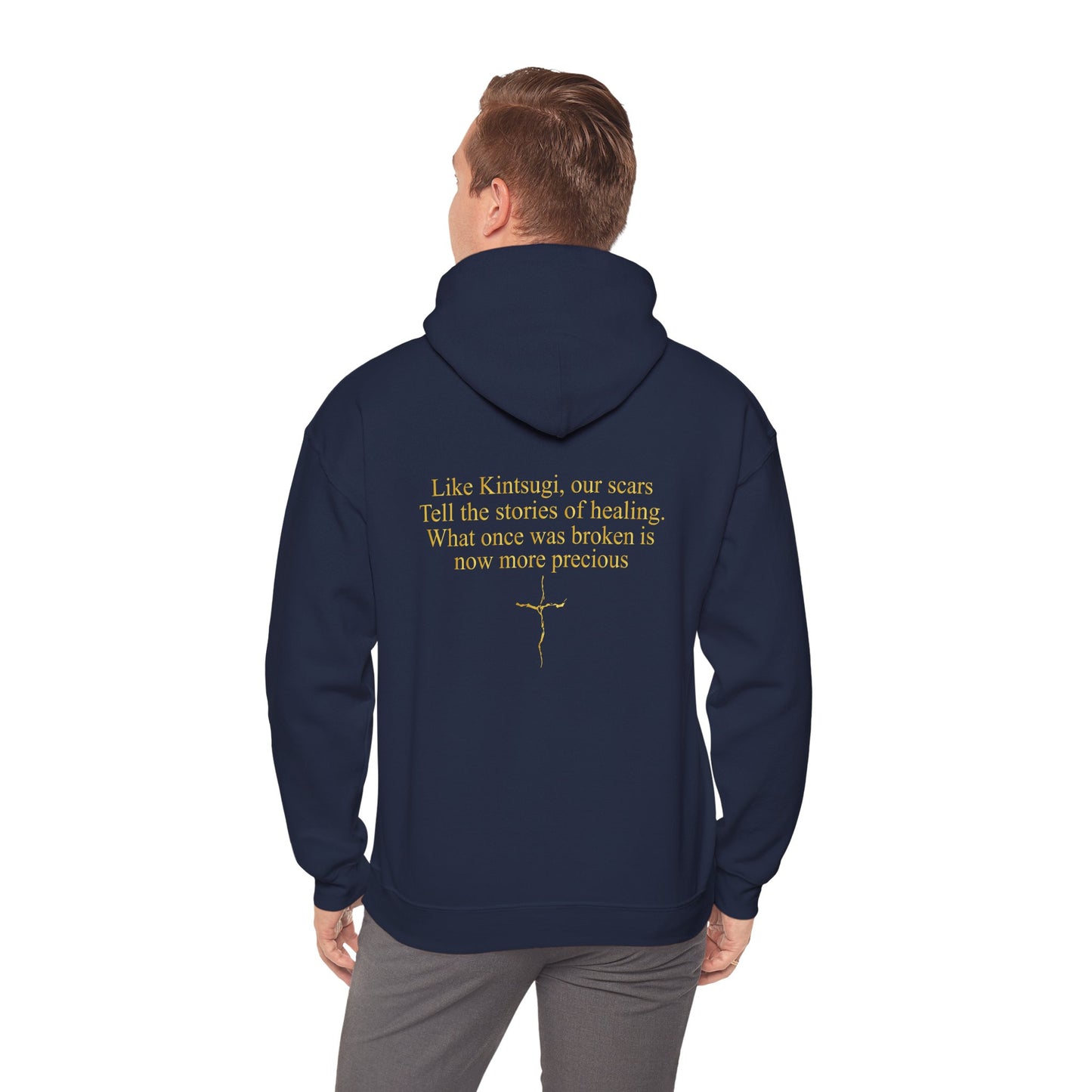 "Broken But Beautiful" - Motivational Sweatshirt for Self-Love, Healing, Mental Health Awareness.