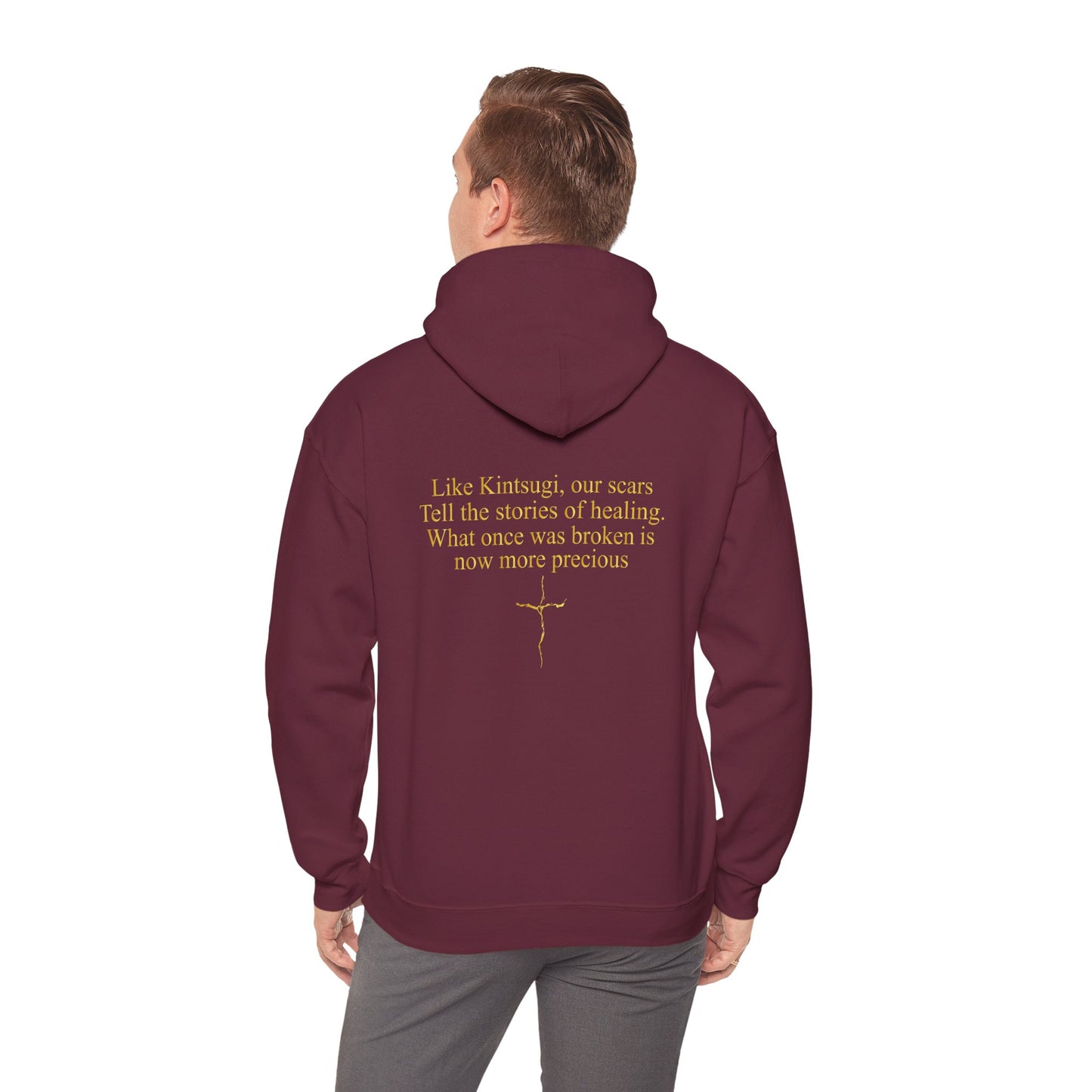 "Broken But Beautiful" - Motivational Sweatshirt for Self-Love, Healing, Mental Health Awareness.