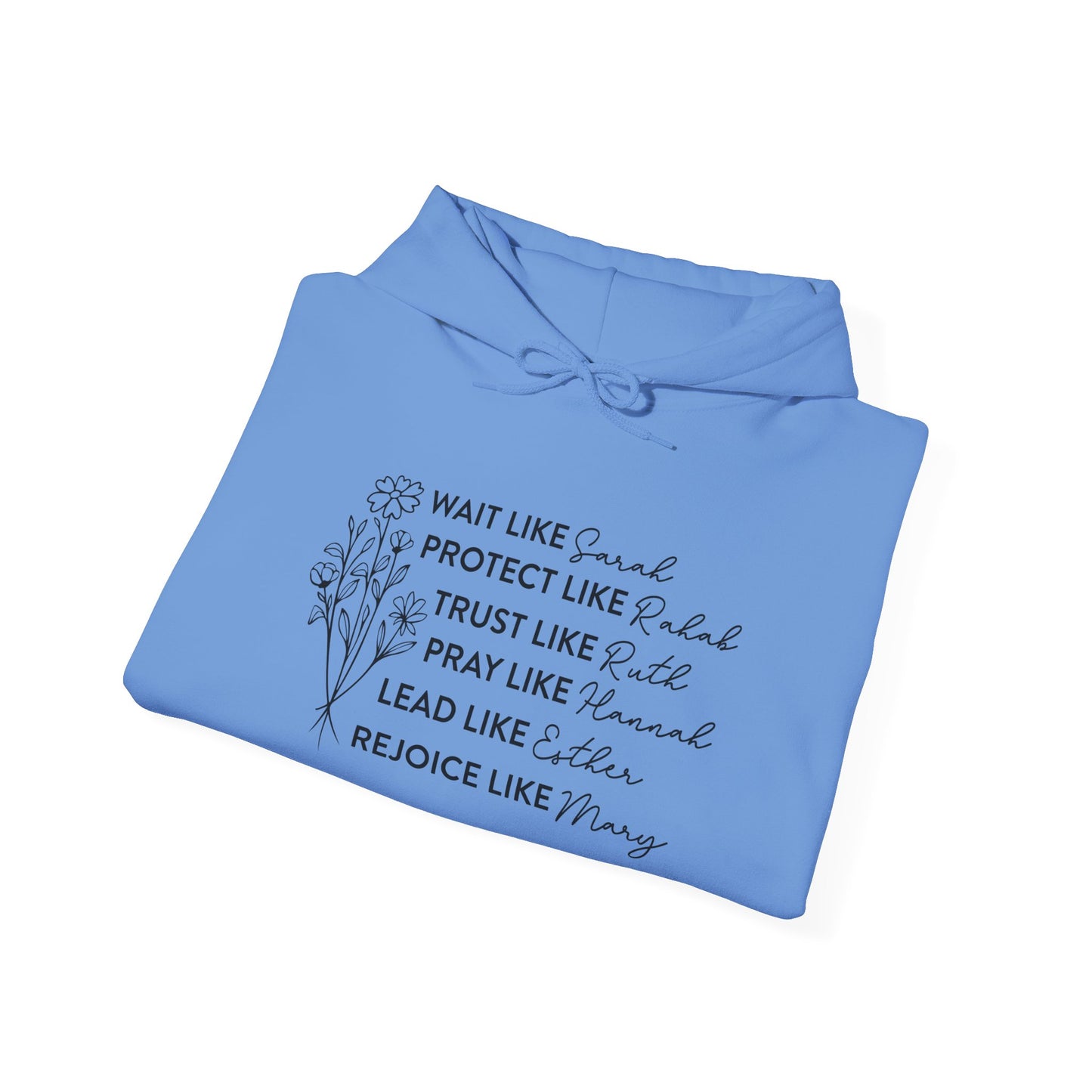 Inspirational Unisex Hooded Sweatshirt - Uplifting Messages for Faith and Community