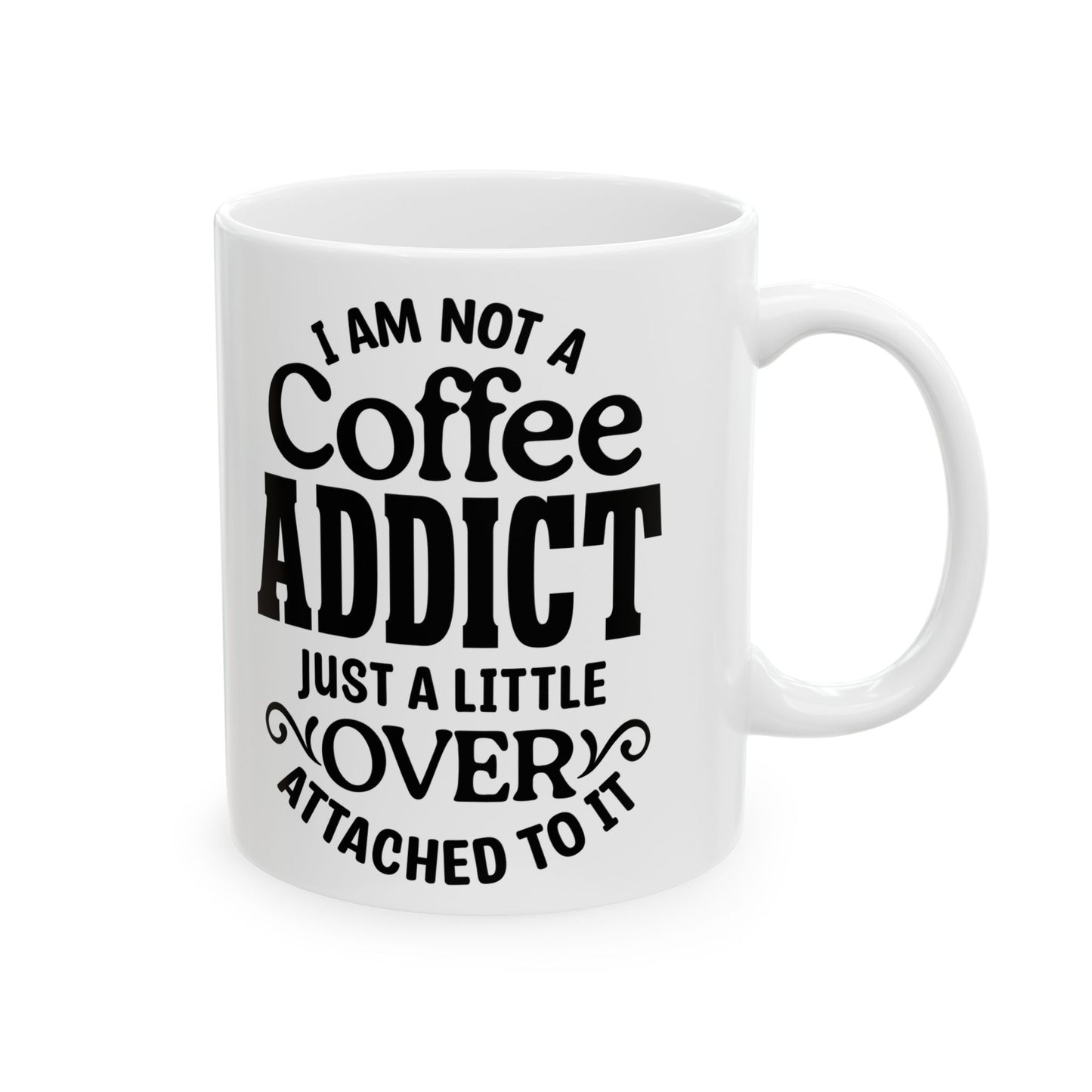 Coffee Addict Ceramic Mug