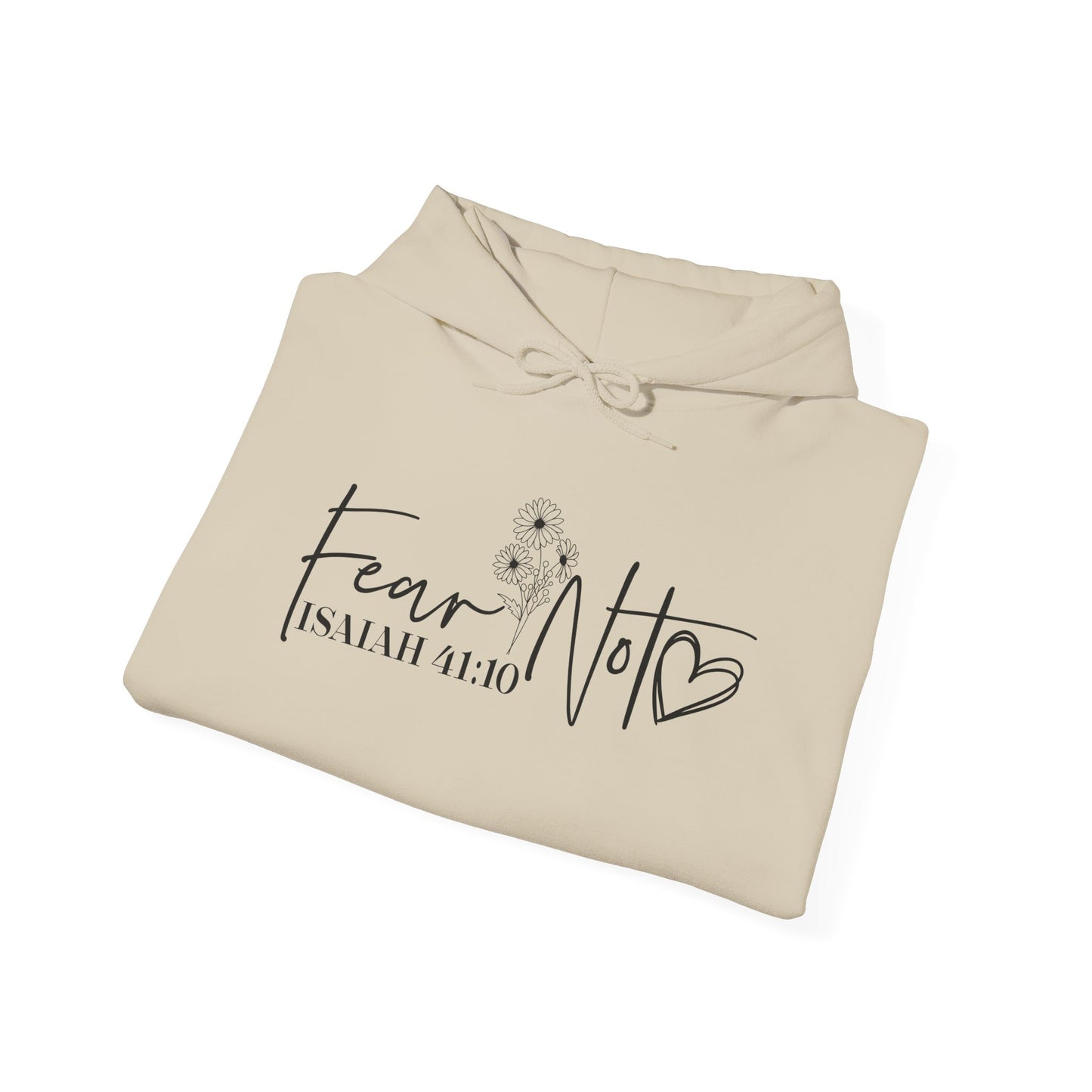 Hooded Sweatshirt - "Fear Not"