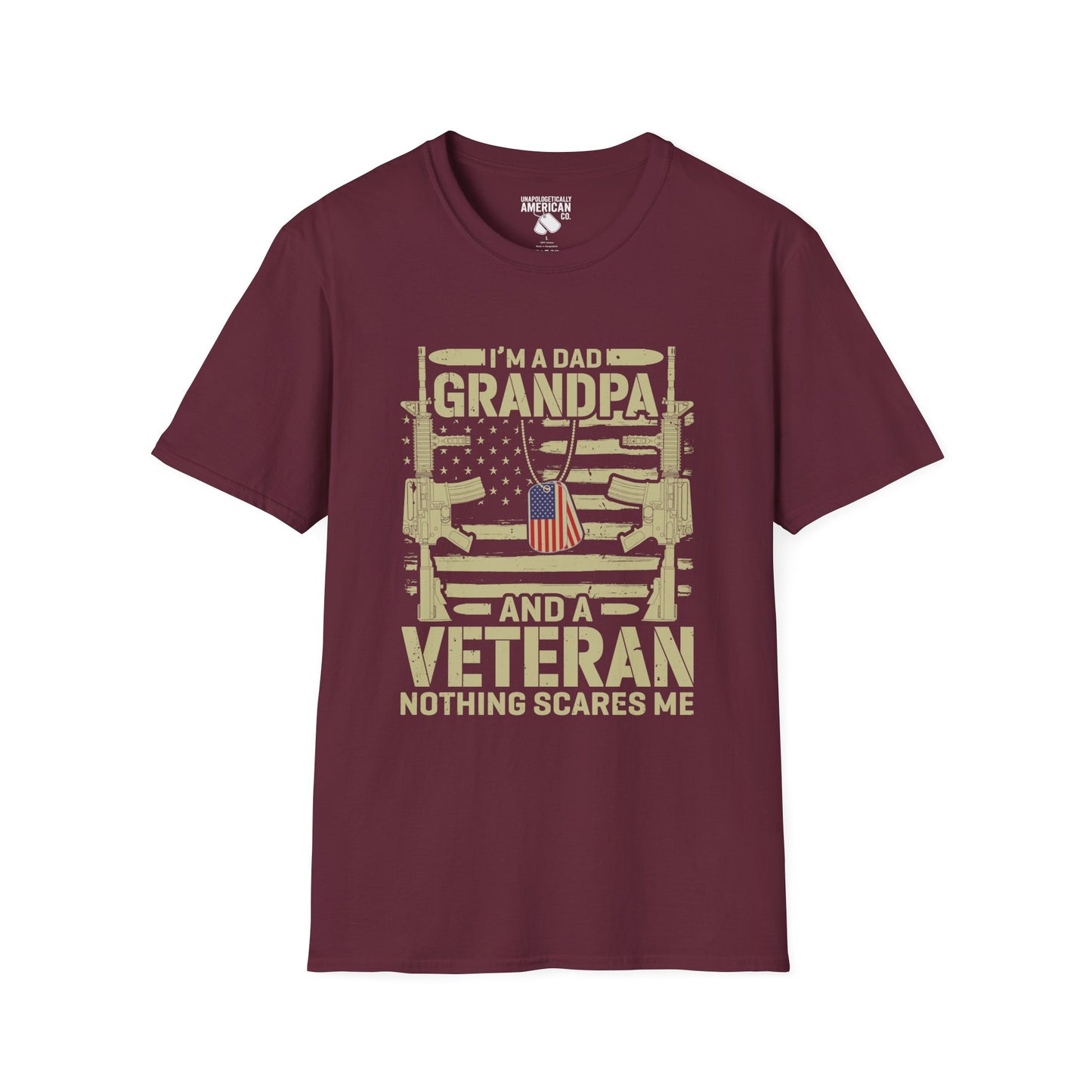 Veteran Grandpa T-Shirt | Unisex Softstyle Tee | Father’s Day Gift, Military Dad Shirt, Comfortable Casual Wear, Patriotic Apparel, [...]