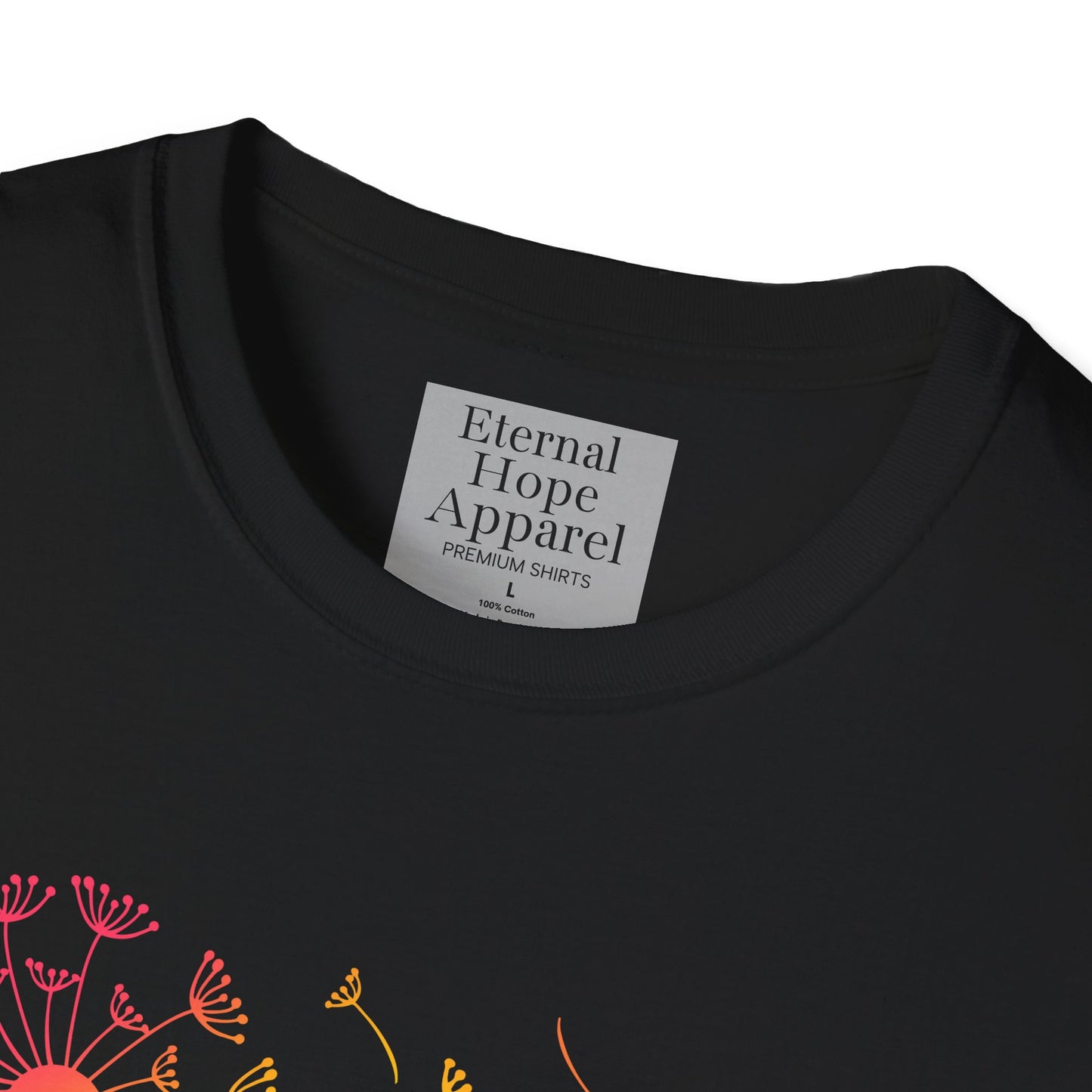 Happiness Blooms Unisex Softstyle T-Shirt - Positive Vibes Tee