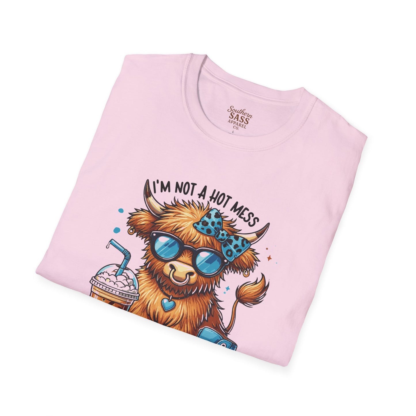 Spicy Disaster Highland Cow T-Shirt,
