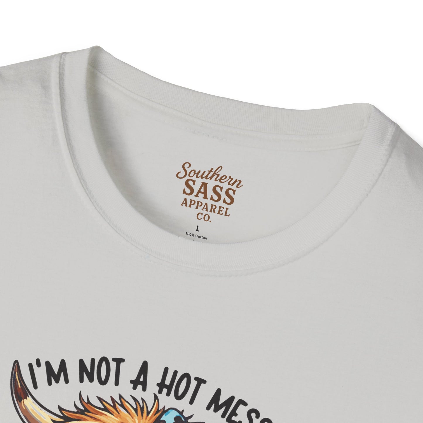 Spicy Disaster Highland Cow T-Shirt,