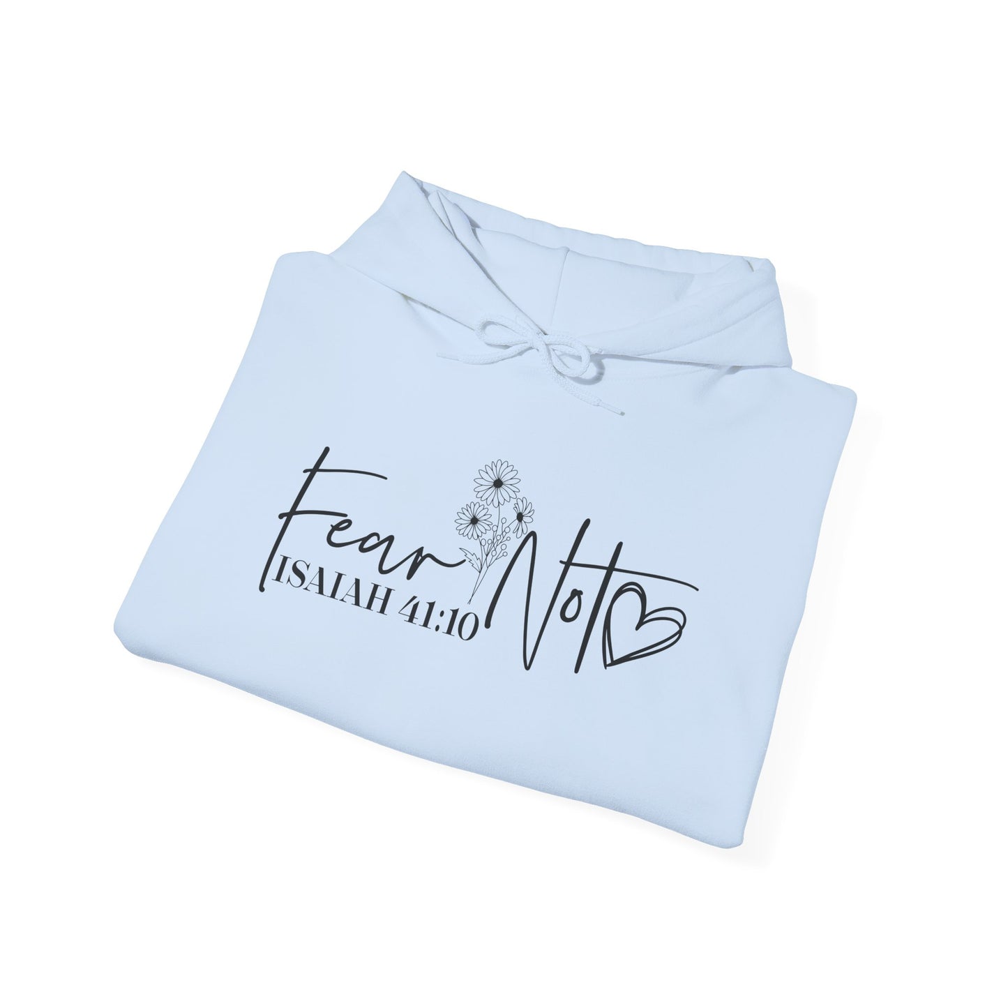 Hooded Sweatshirt - "Fear Not"