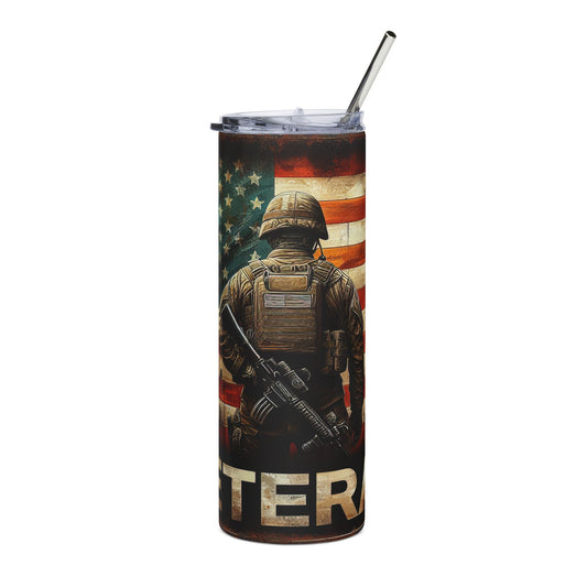 Veteran Tribute Stainless Steel Tumbler, 20oz