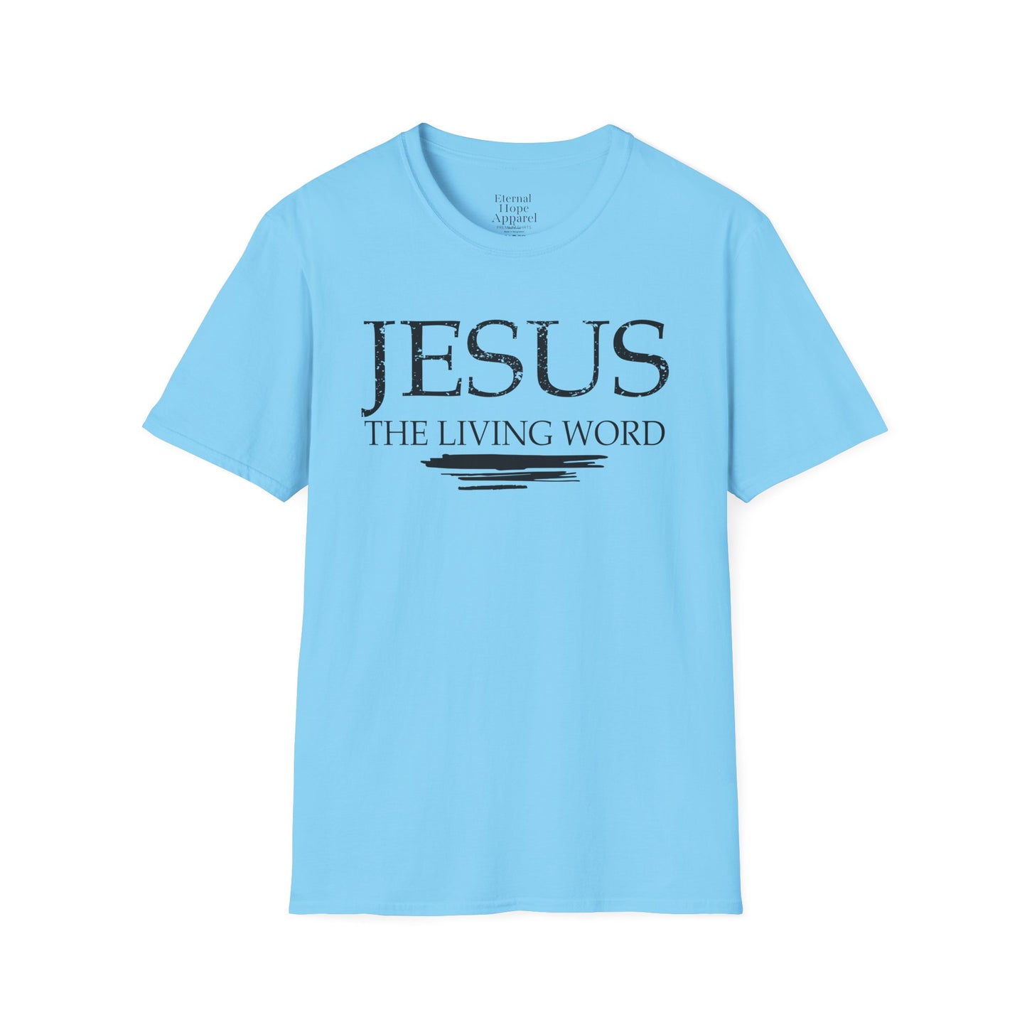 "Jesus: The Living Word" - Inspirational Unisex T-Shirt