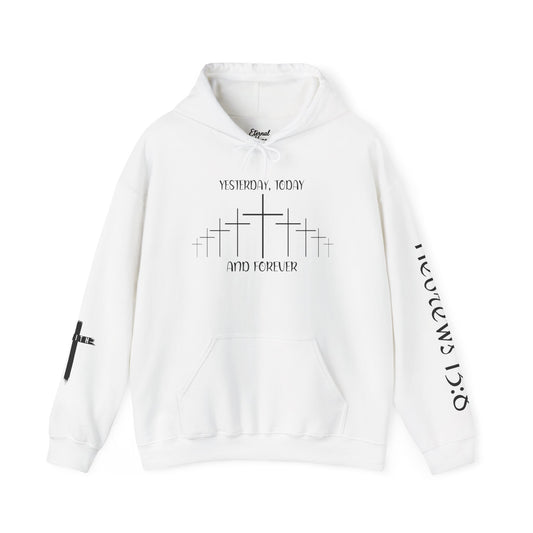 Yesterday, Today, and Forever Hebrews13:8 Hoodie