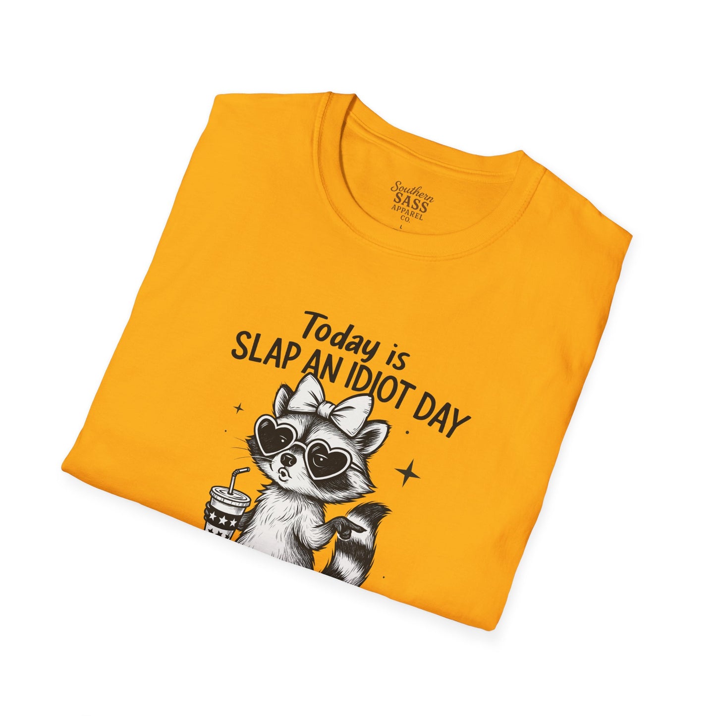 Funny Raccoon T-Shirt, Humorous Gift, Unisex Casual Wear, Whimsical Graphic Tee, Joke Apparel