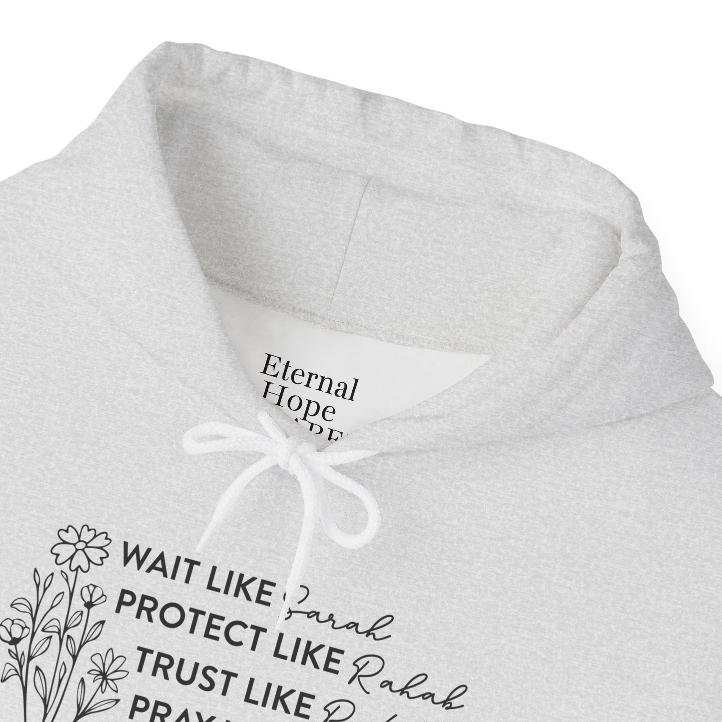 Inspirational Unisex Hooded Sweatshirt - Uplifting Messages for Faith and Community
