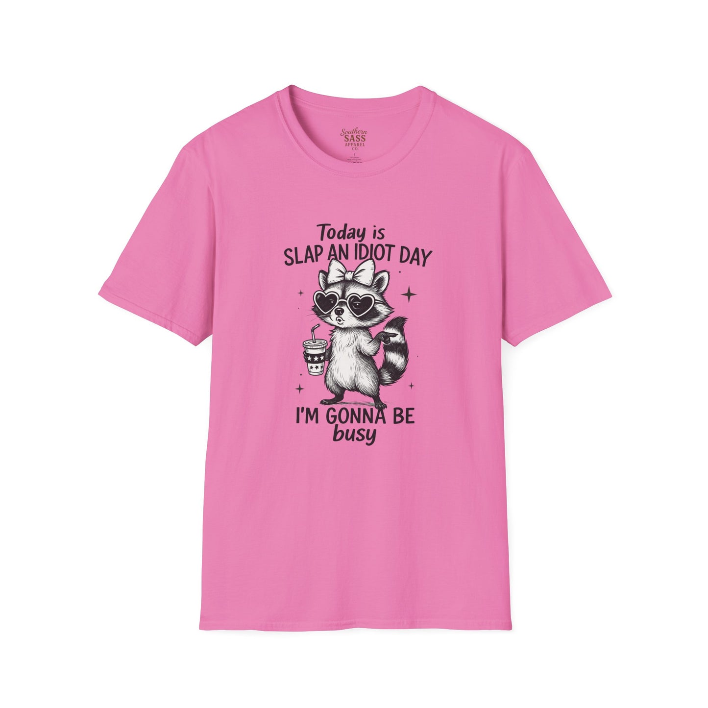 Funny Raccoon T-Shirt, Humorous Gift, Unisex Casual Wear, Whimsical Graphic Tee, Joke Apparel
