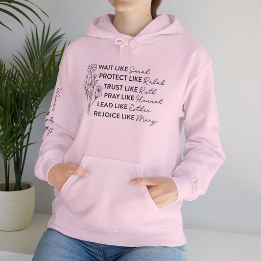 Inspirational Unisex Hooded Sweatshirt - Uplifting Messages for Faith and Community