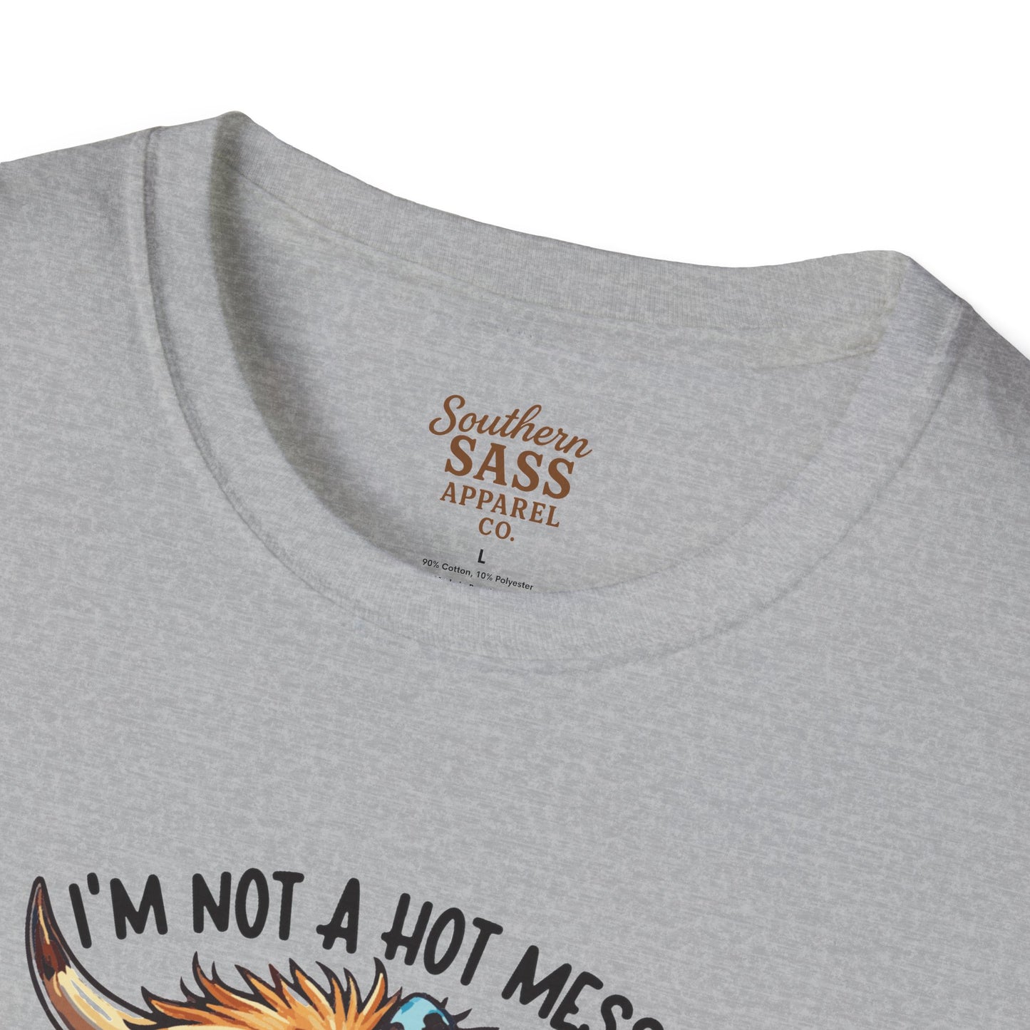 Spicy Disaster Highland Cow T-Shirt,