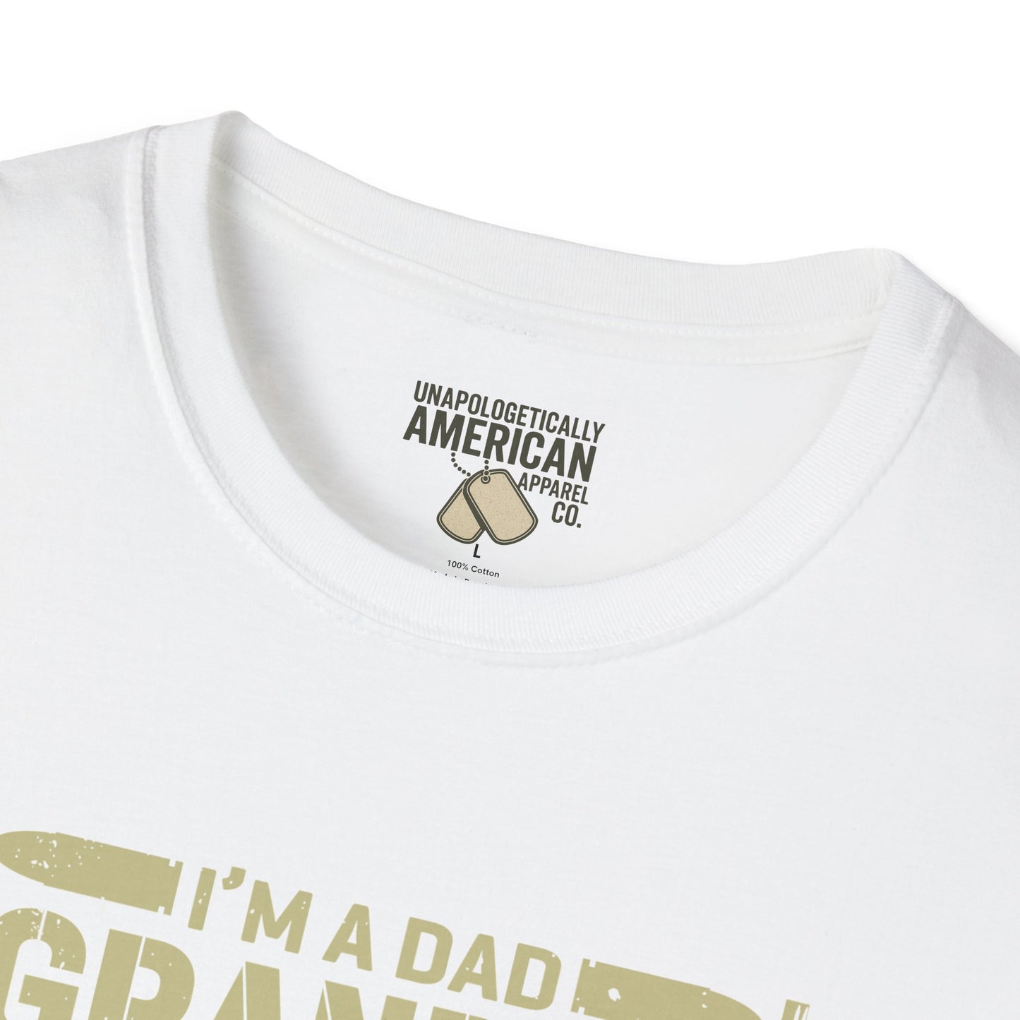 Veteran Grandpa T-Shirt | Unisex Softstyle Tee | Father’s Day Gift, Military Dad Shirt, Comfortable Casual Wear, Patriotic Apparel, [...]