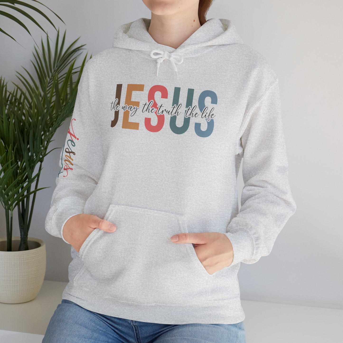 Inspirational Jesus Hoodie – Unisex Heavy Blend Sweatshirt