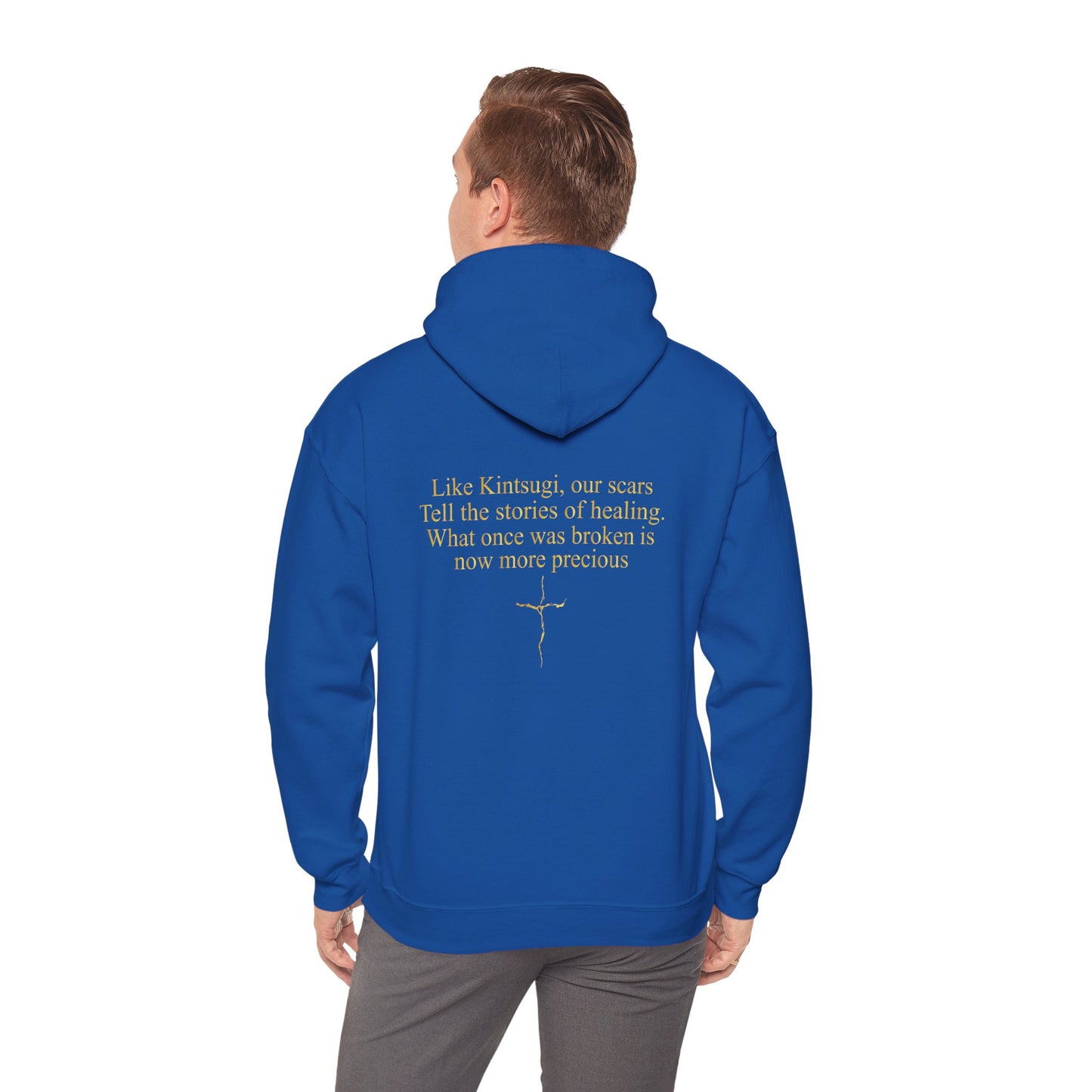 "Broken But Beautiful" - Motivational Sweatshirt for Self-Love, Healing, Mental Health Awareness.
