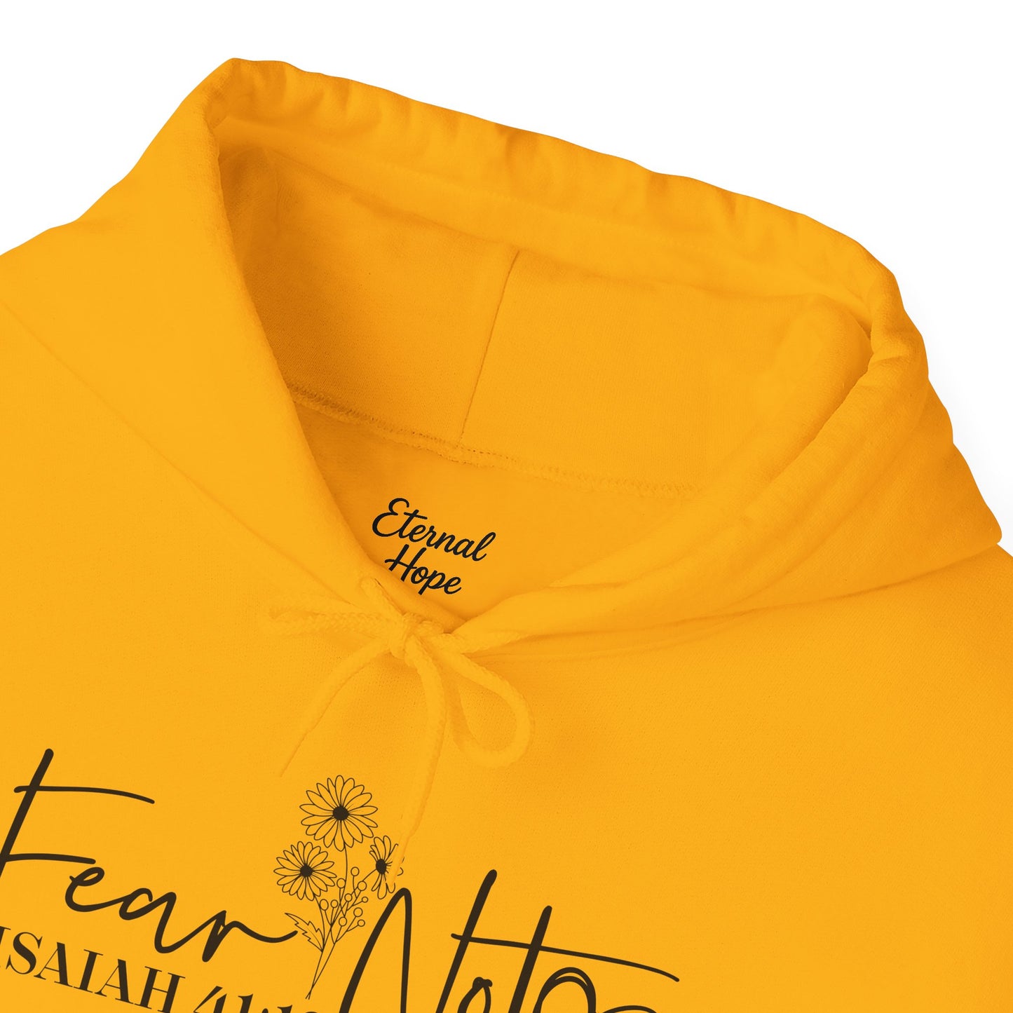 Hooded Sweatshirt - "Fear Not"