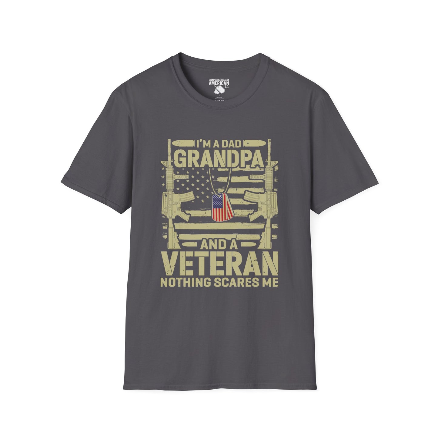 Veteran Grandpa T-Shirt | Unisex Softstyle Tee | Father’s Day Gift, Military Dad Shirt, Comfortable Casual Wear, Patriotic Apparel, [...]