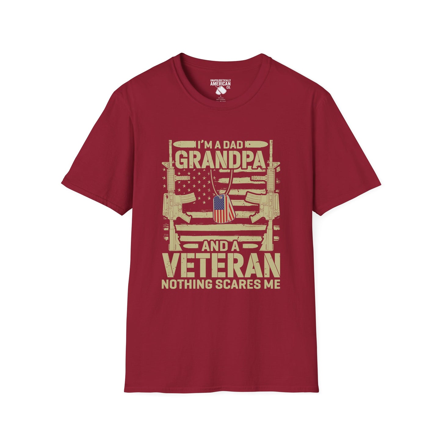 Veteran Grandpa T-Shirt | Unisex Softstyle Tee | Father’s Day Gift, Military Dad Shirt, Comfortable Casual Wear, Patriotic Apparel, [...]