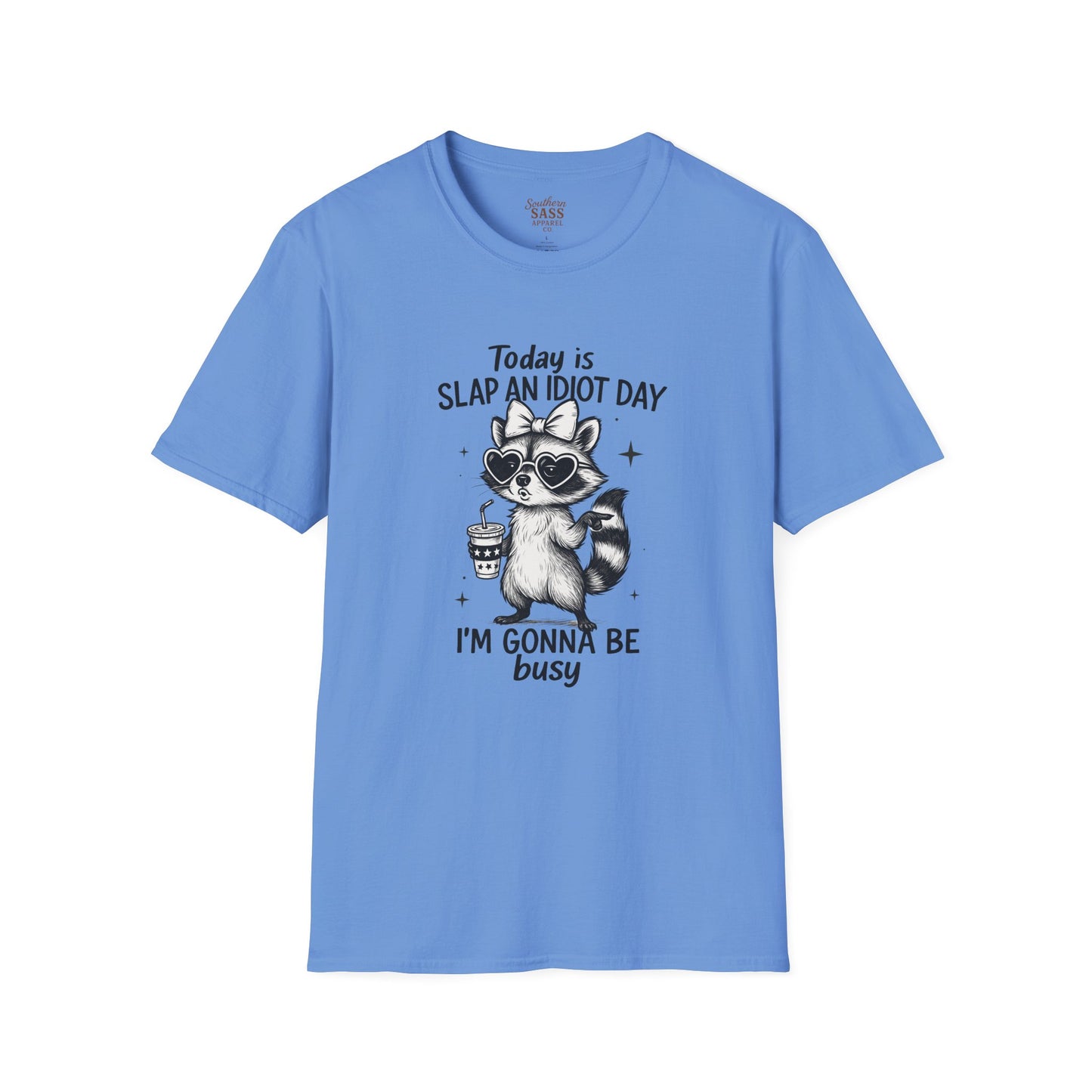 Funny Raccoon T-Shirt, Humorous Gift, Unisex Casual Wear, Whimsical Graphic Tee, Joke Apparel
