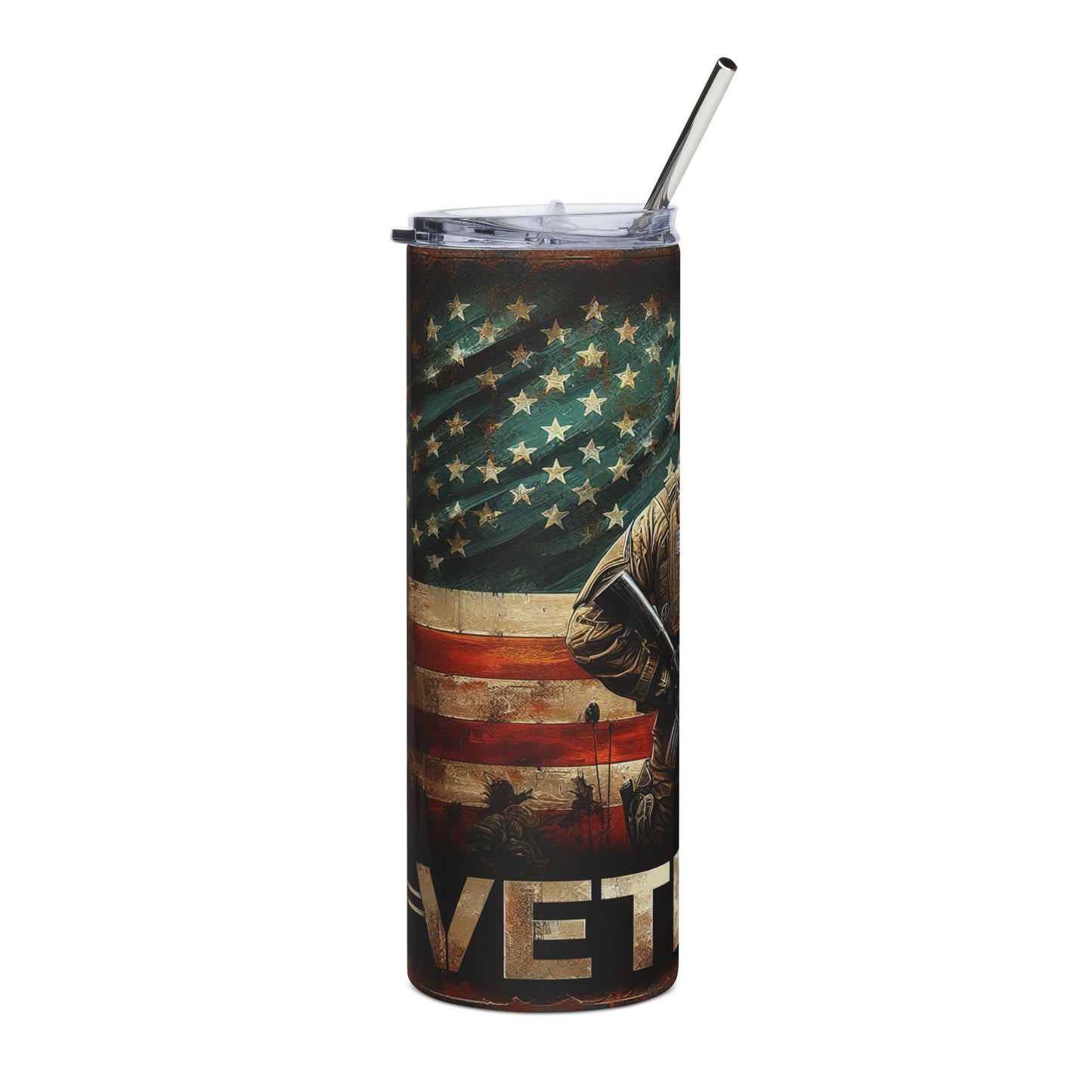 Veteran Tribute Stainless Steel Tumbler, 20oz