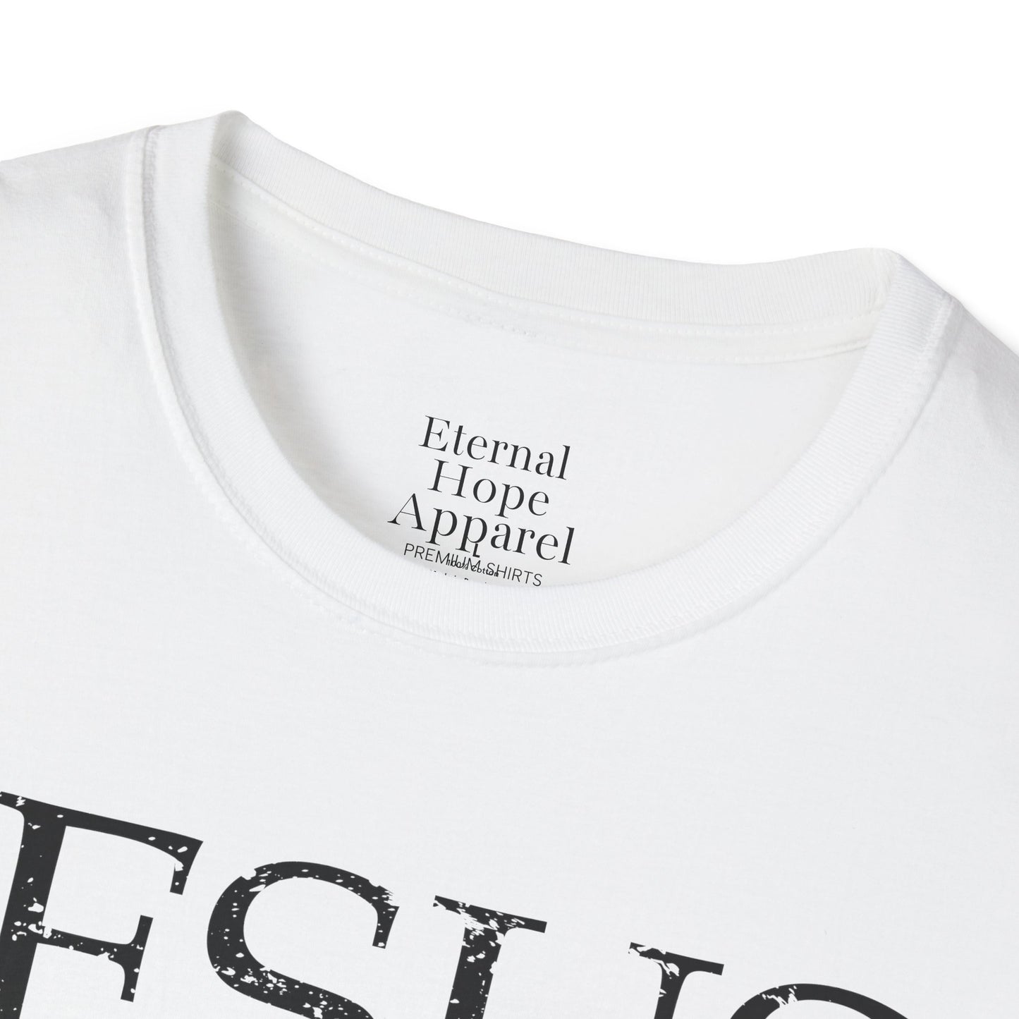 "Jesus: The Living Word" - Inspirational Unisex T-Shirt