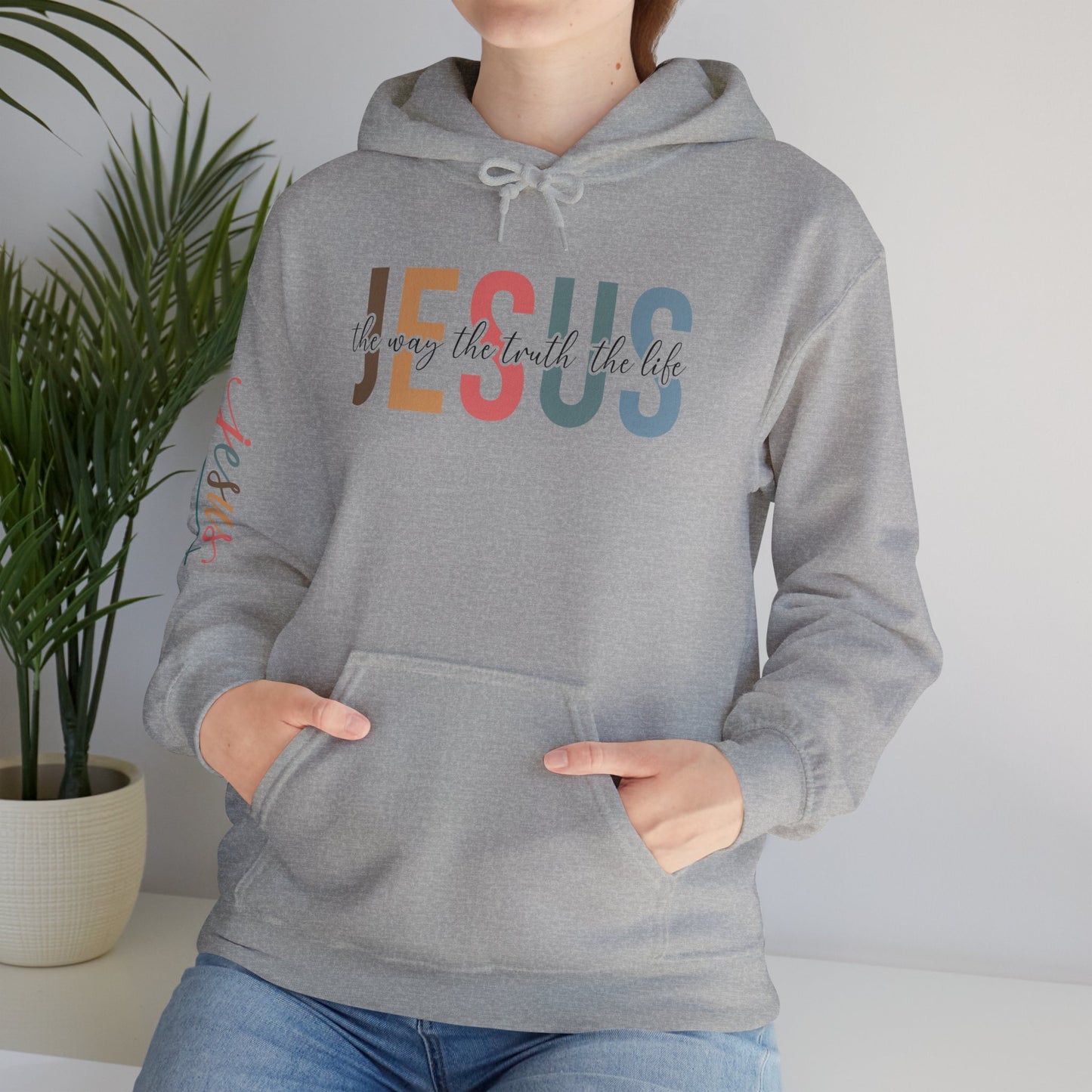 Inspirational Jesus Hoodie – Unisex Heavy Blend Sweatshirt