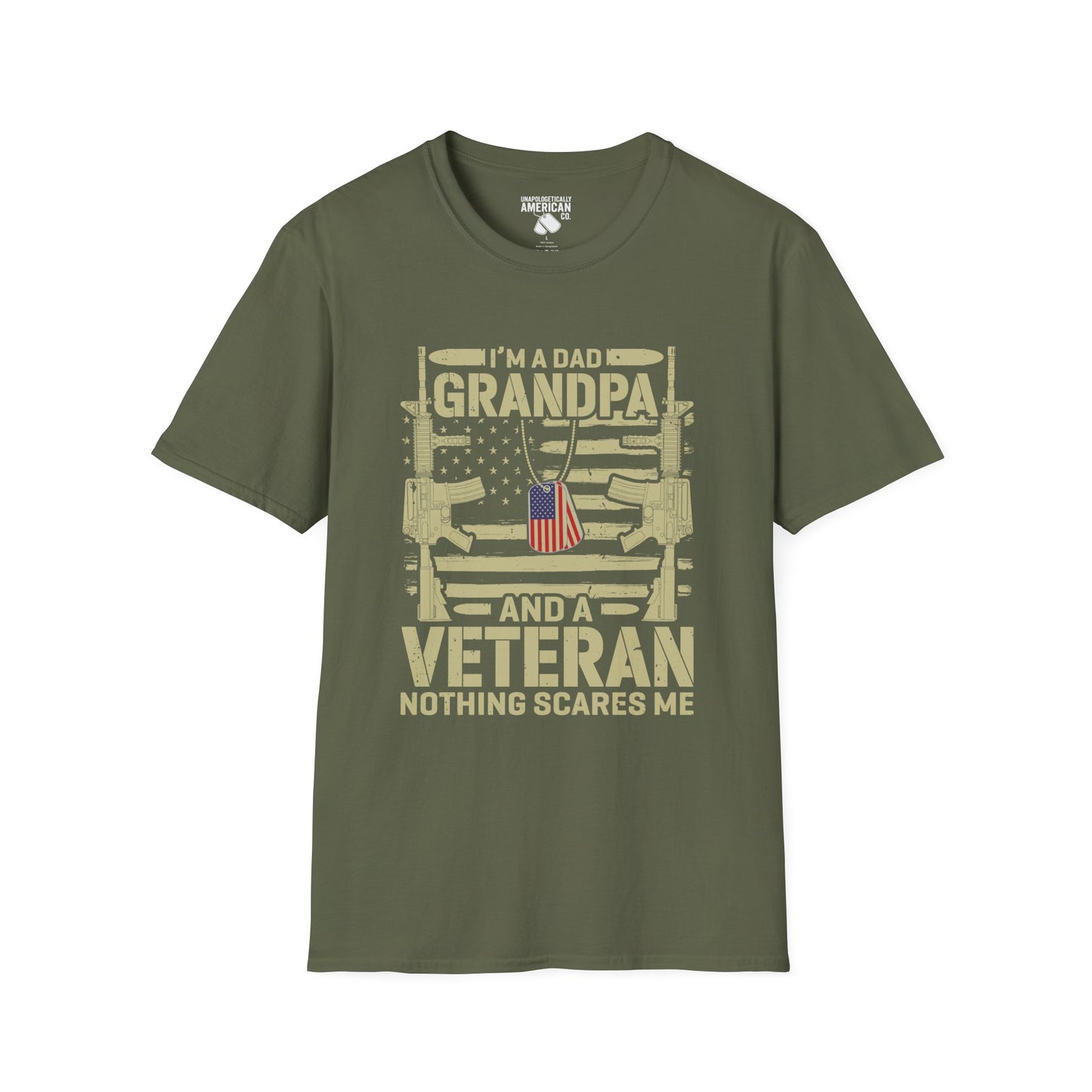 Veteran Grandpa T-Shirt | Unisex Softstyle Tee | Father’s Day Gift, Military Dad Shirt, Comfortable Casual Wear, Patriotic Apparel, [...]