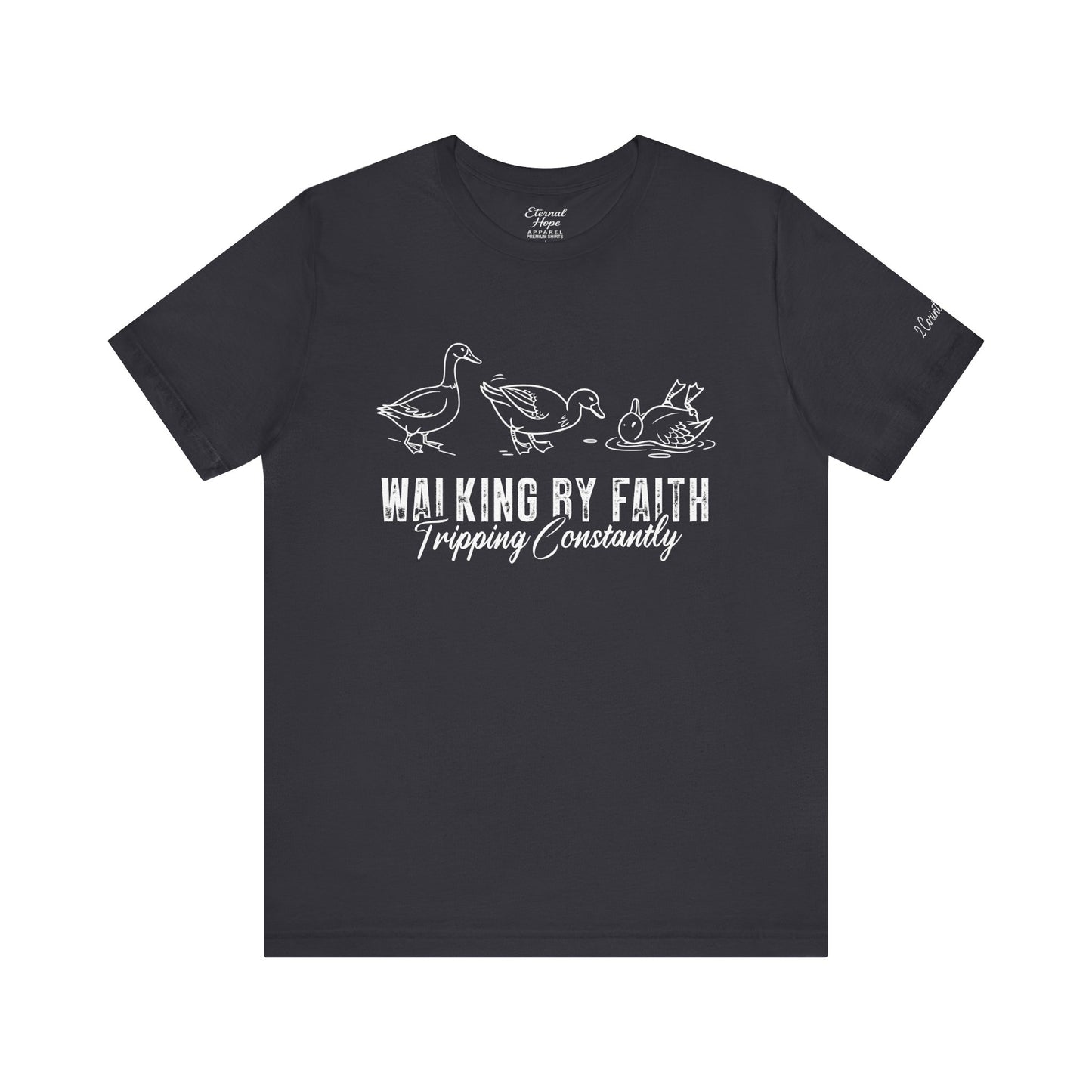 “Walking by faith and tripping constantly”