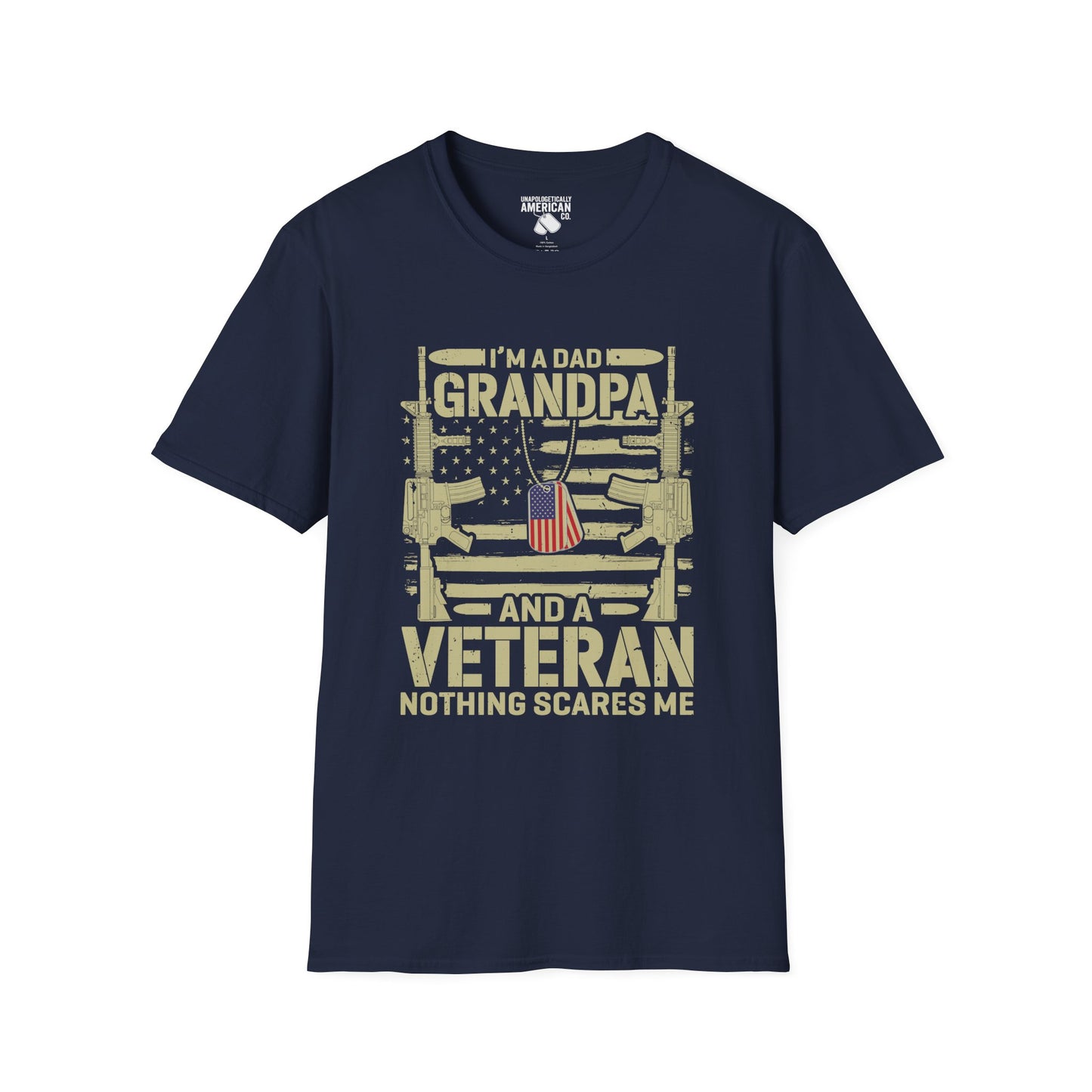 Veteran Grandpa T-Shirt | Unisex Softstyle Tee | Father’s Day Gift, Military Dad Shirt, Comfortable Casual Wear, Patriotic Apparel, [...]