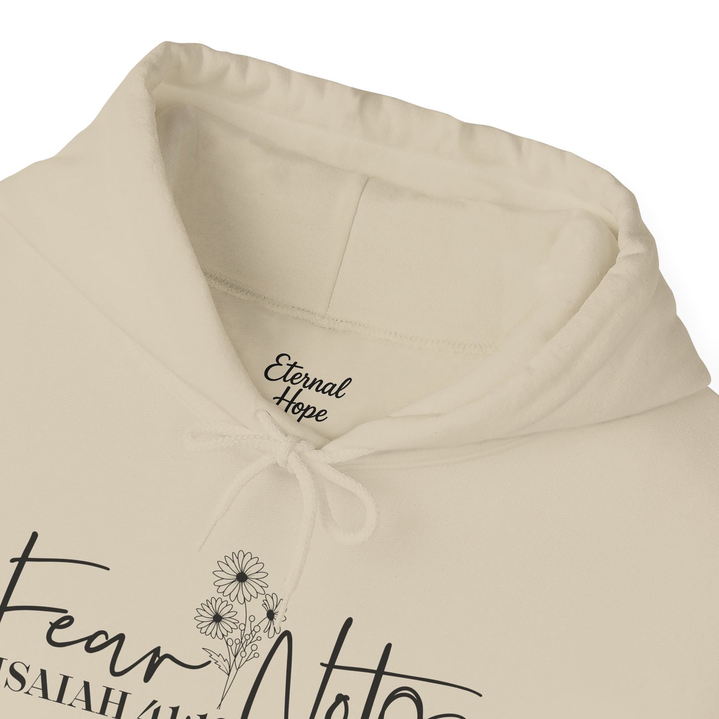 Hooded Sweatshirt - "Fear Not"