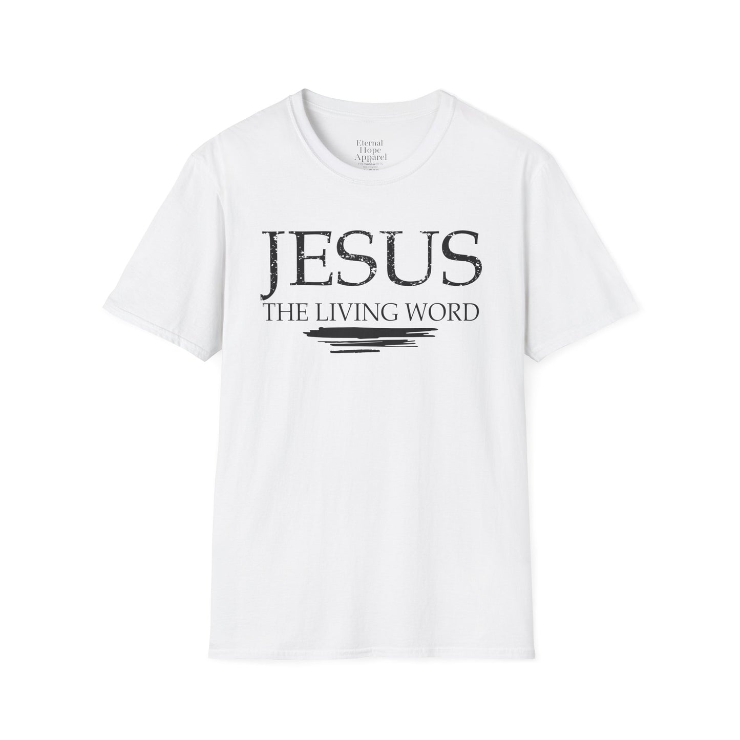 "Jesus: The Living Word" - Inspirational Unisex T-Shirt