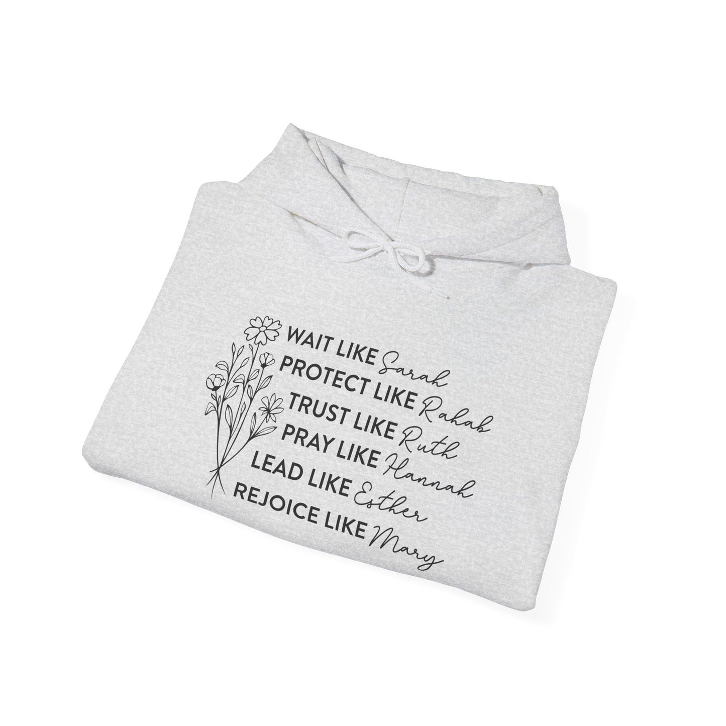 Inspirational Unisex Hooded Sweatshirt - Uplifting Messages for Faith and Community