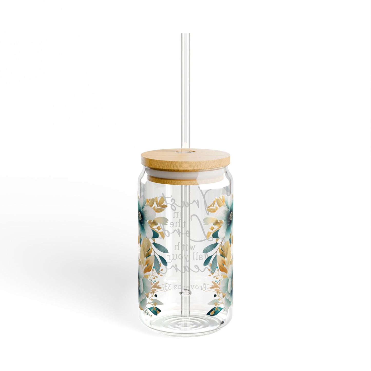 Trust in the Lord with All Your Heart, 16oz Drinkware