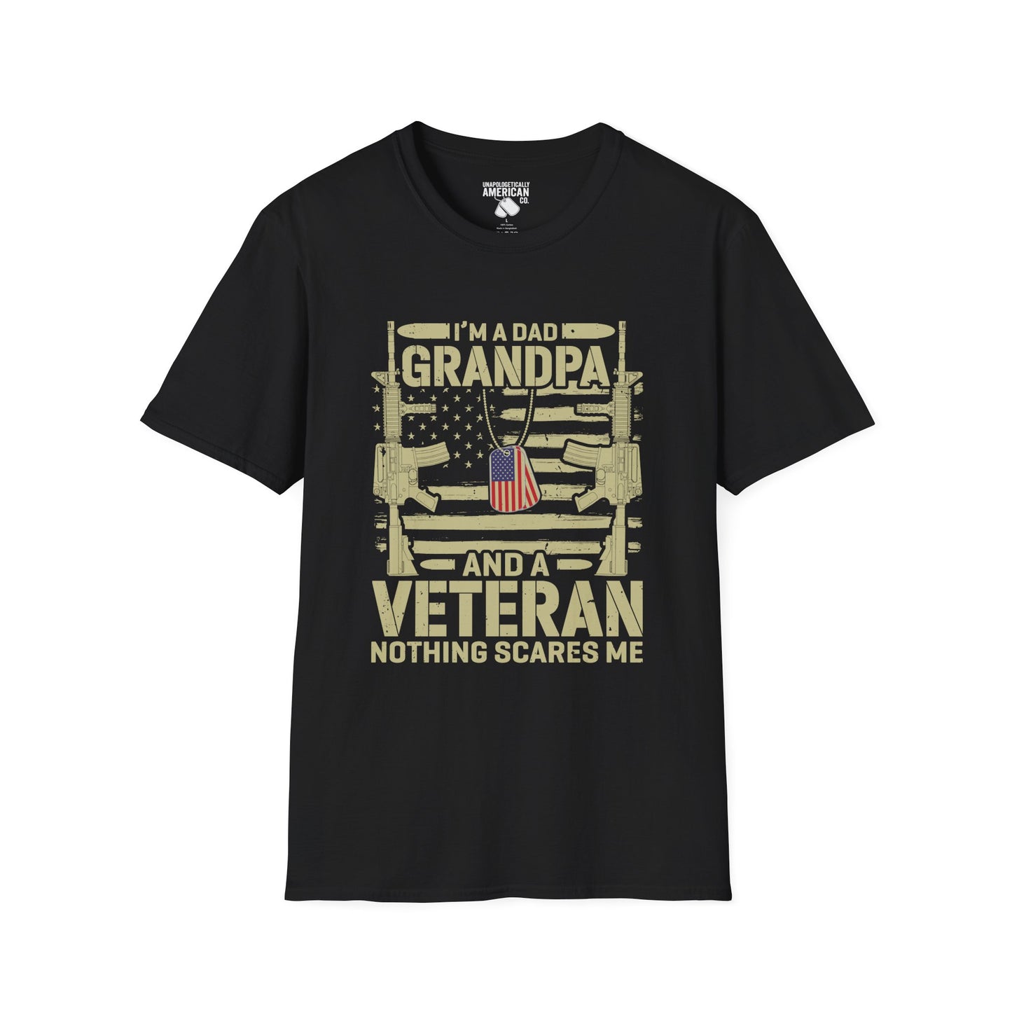 Veteran Grandpa T-Shirt | Unisex Softstyle Tee | Father’s Day Gift, Military Dad Shirt, Comfortable Casual Wear, Patriotic Apparel, [...]